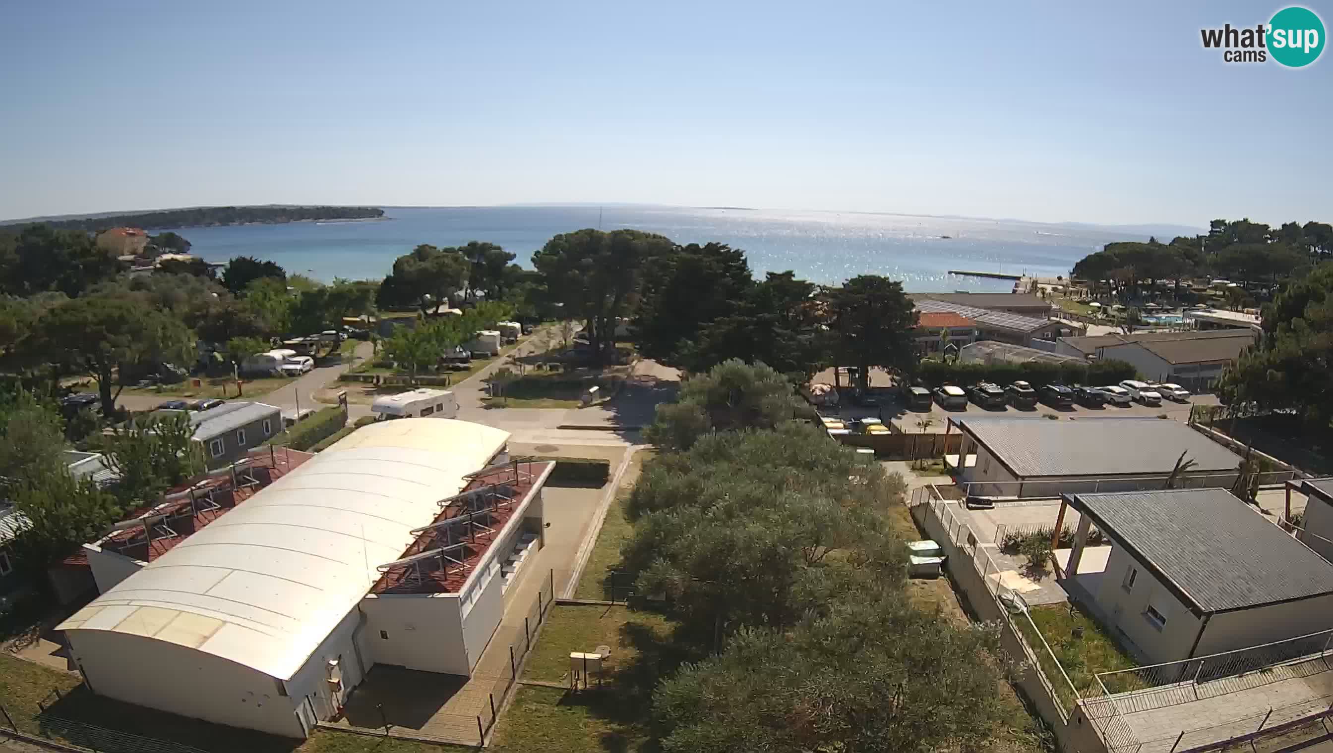 Banjol Webcam Rab island – Deltas Apartments