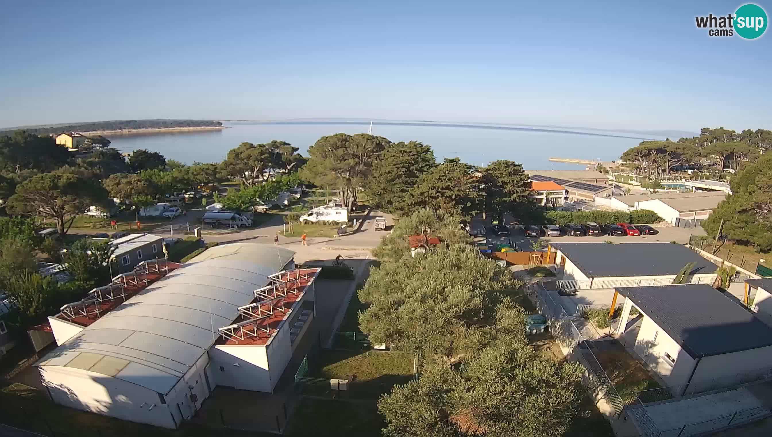 Banjol Webcam Rab island – Deltas Apartments