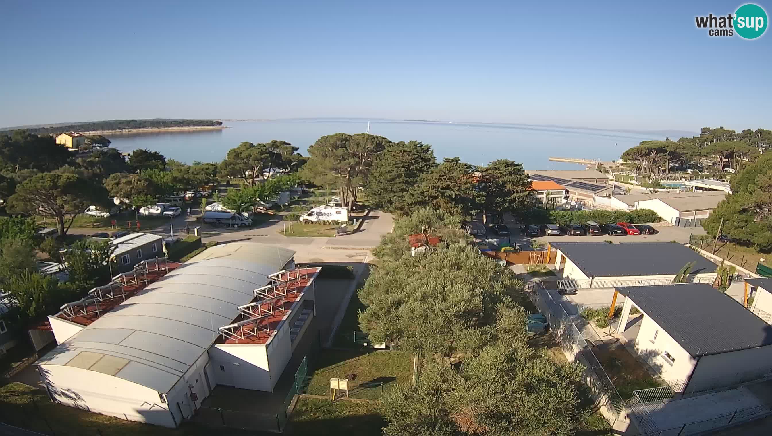 Banjol Webcam Rab island – Deltas Apartments