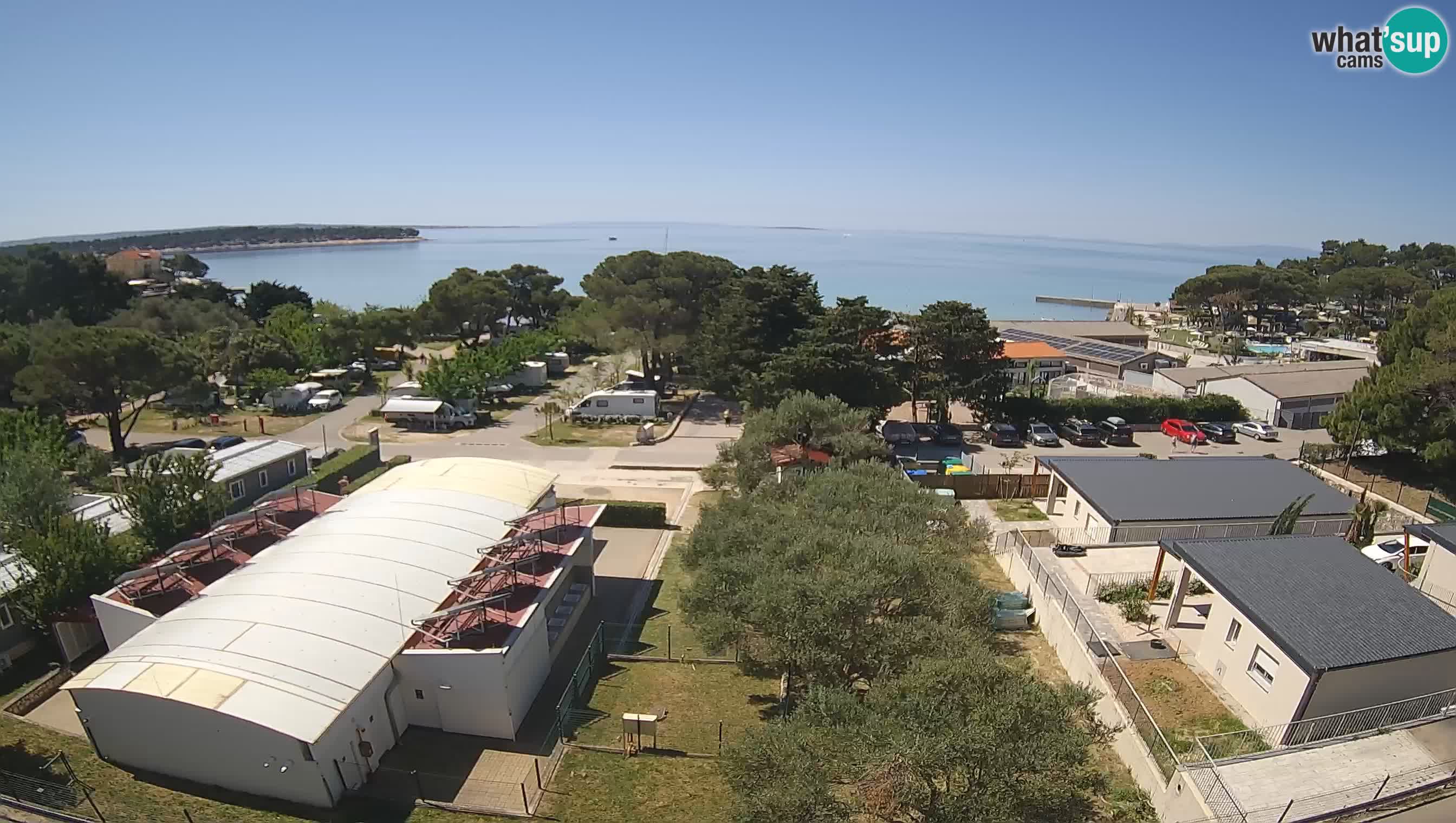Banjol spletna kamera Rab – Deltas Apartmani