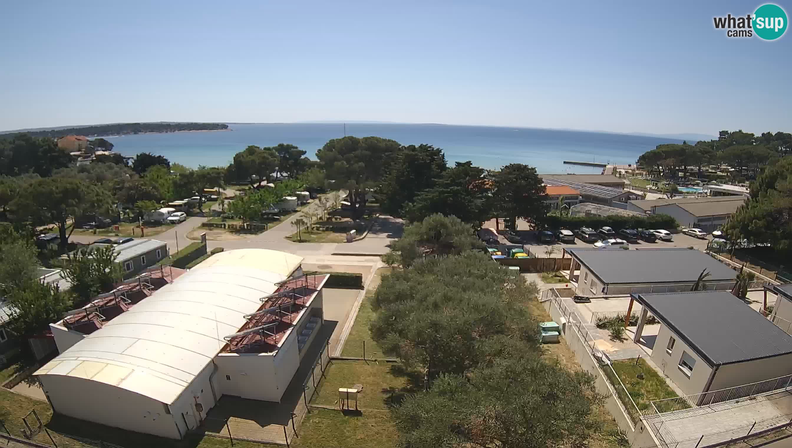 Banjol spletna kamera Rab – Deltas Apartmani
