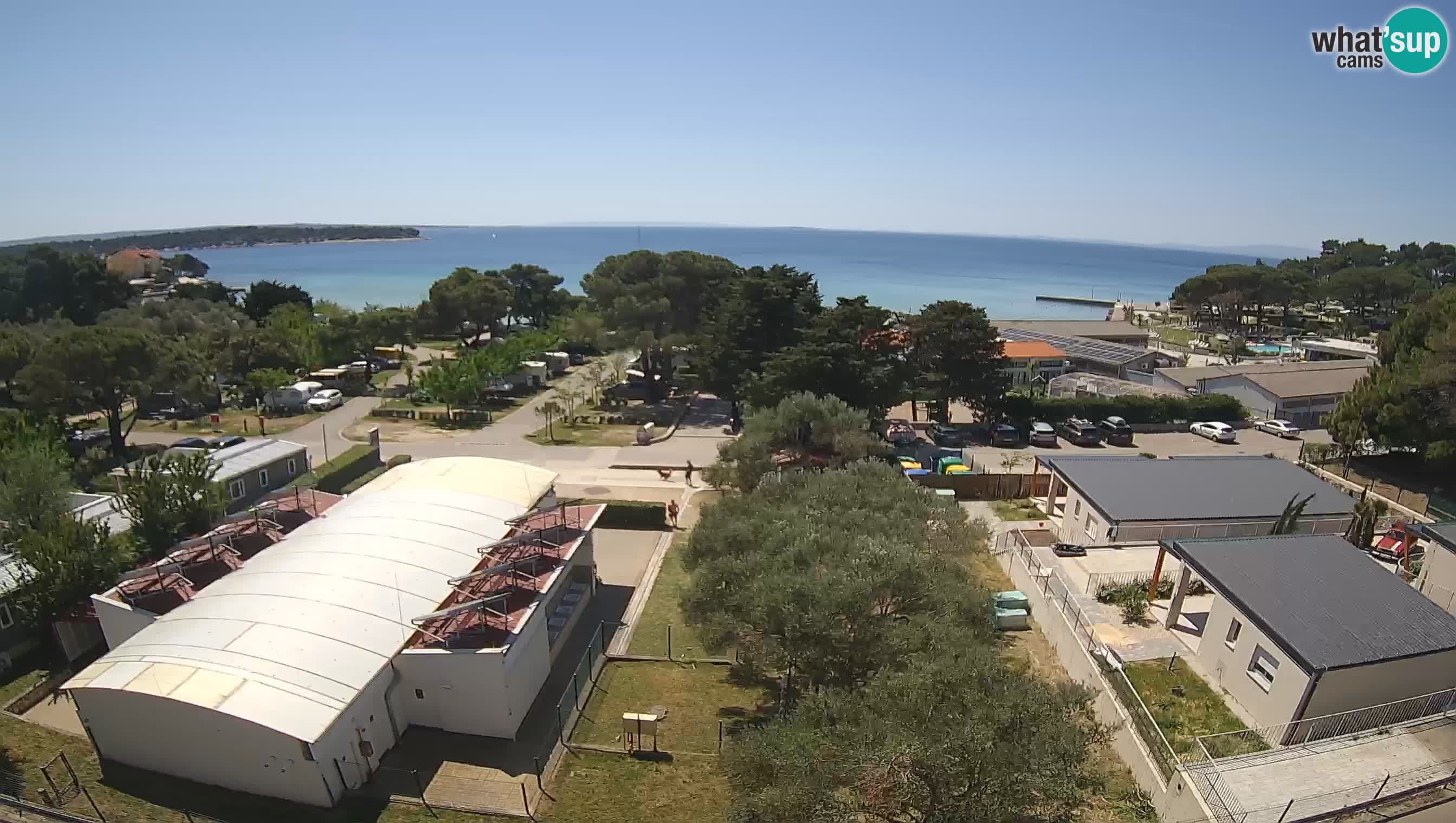 Banjol spletna kamera Rab – Deltas Apartmani