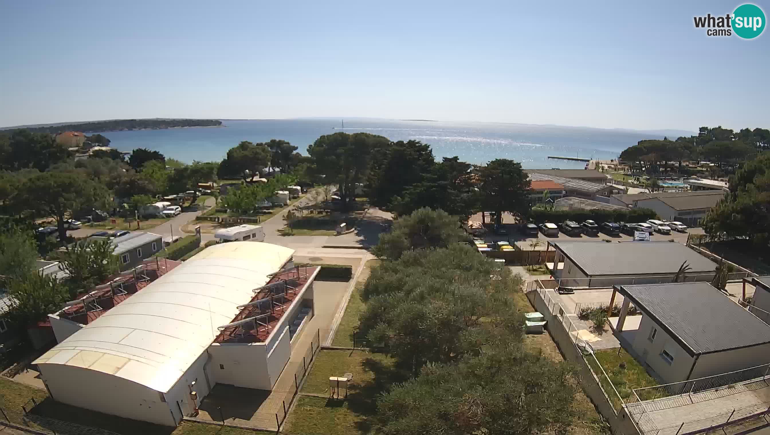 Banjol Webcam Rab island – Deltas Apartments
