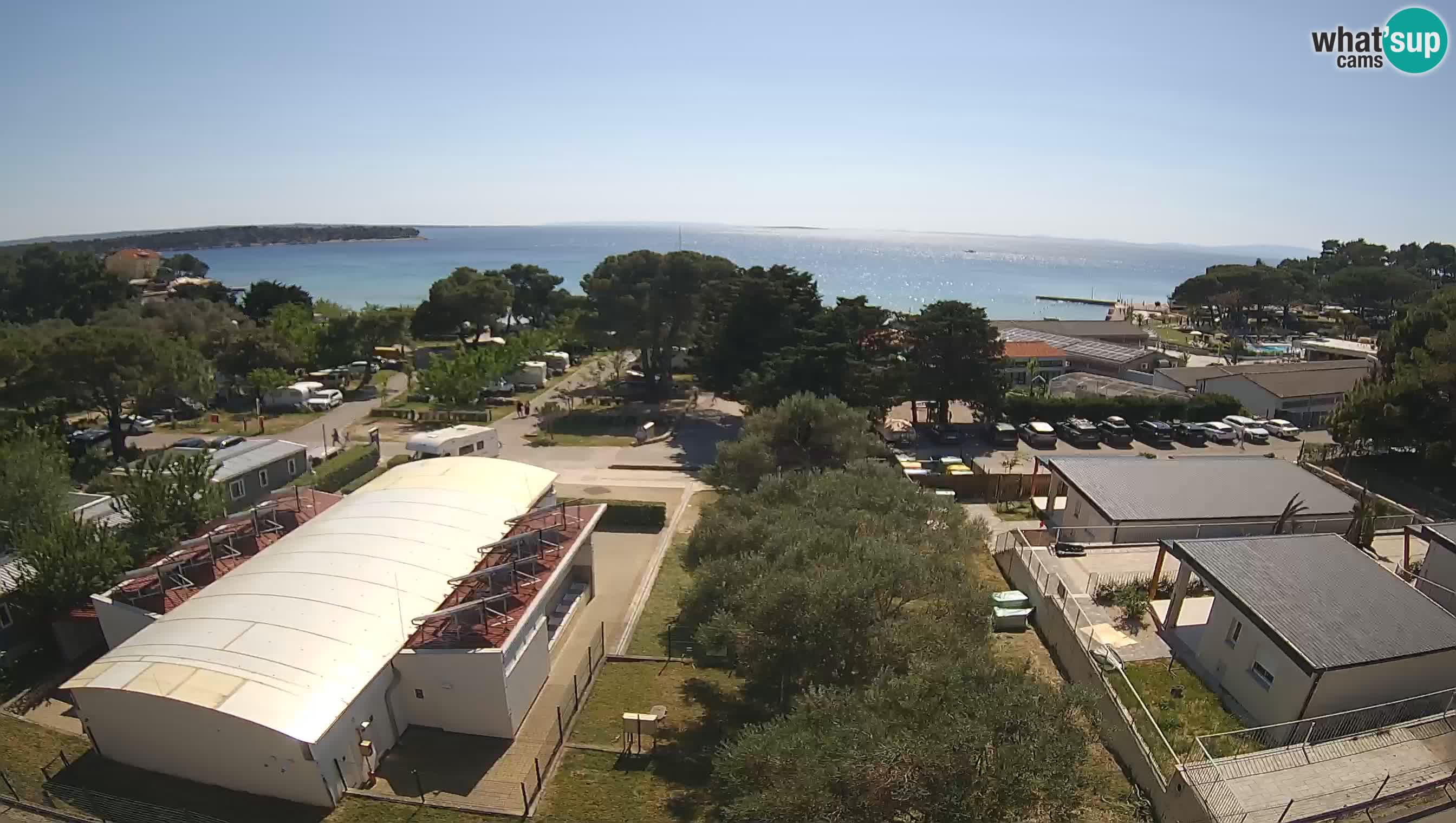 Banjol Webcam Rab island – Deltas Apartments