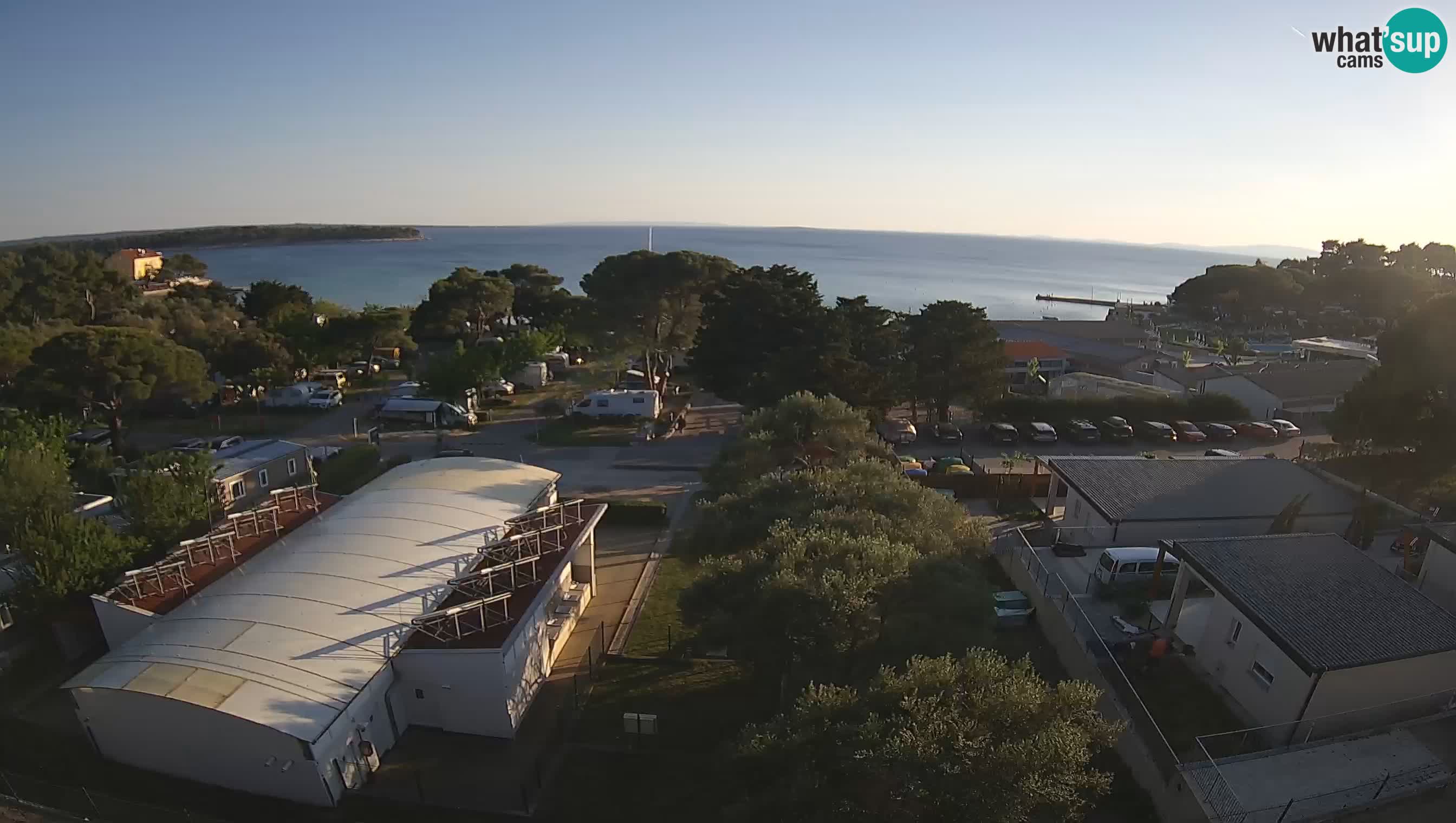 Banjol Webcam Rab island – Deltas Apartments