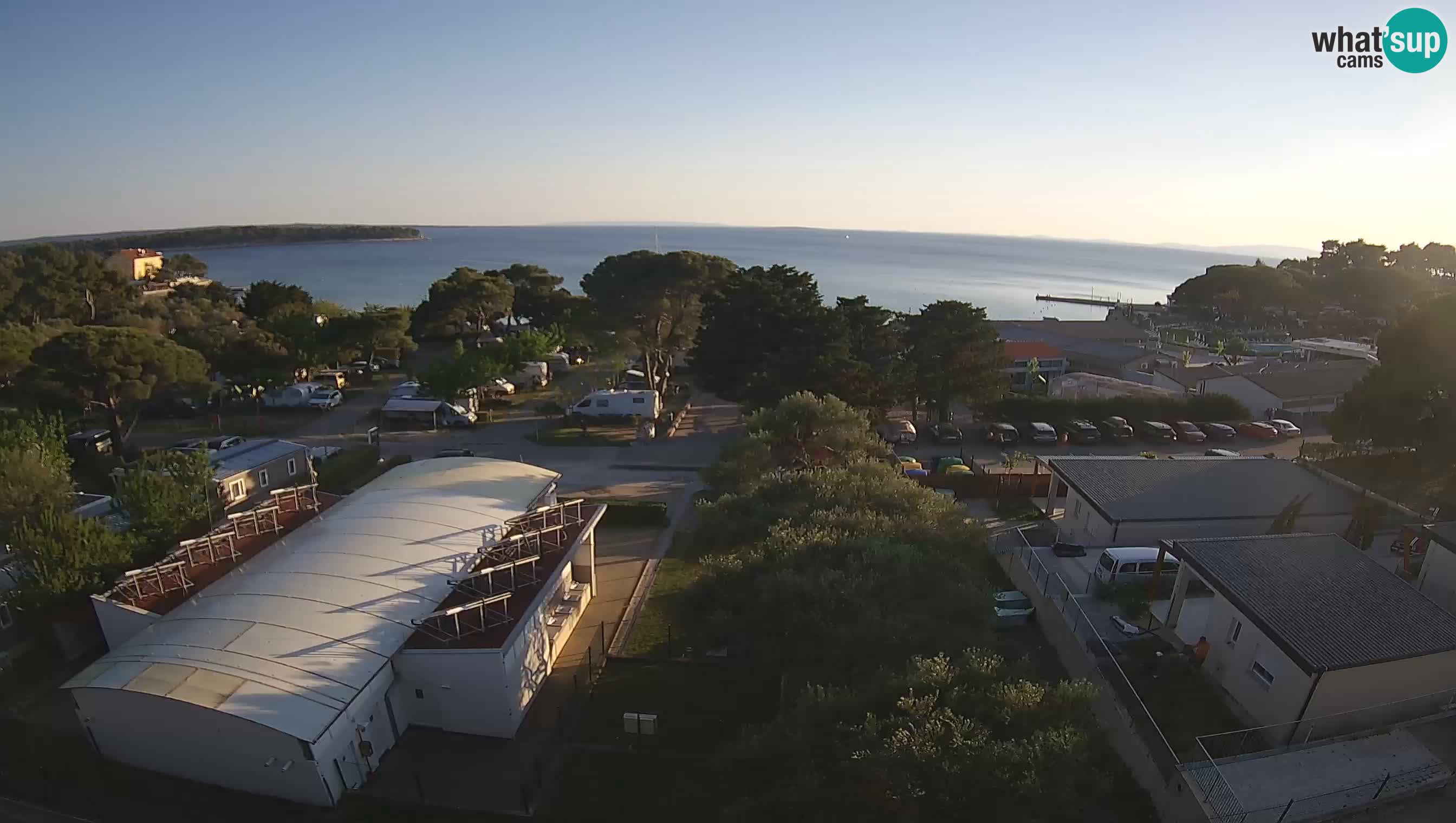 Banjol Webcam Rab island – Deltas Apartments