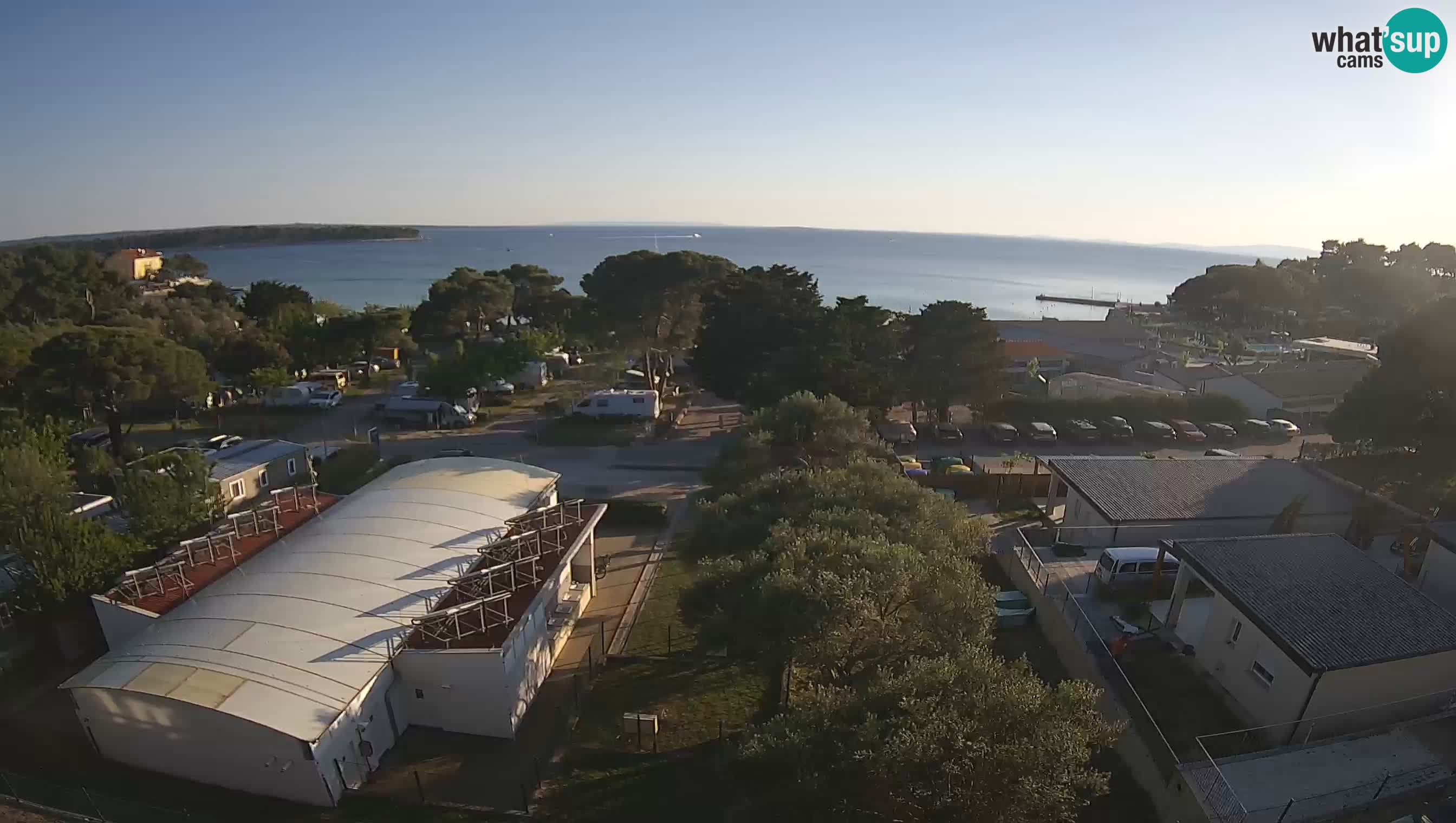 Banjol Webcam Rab island – Deltas Apartments