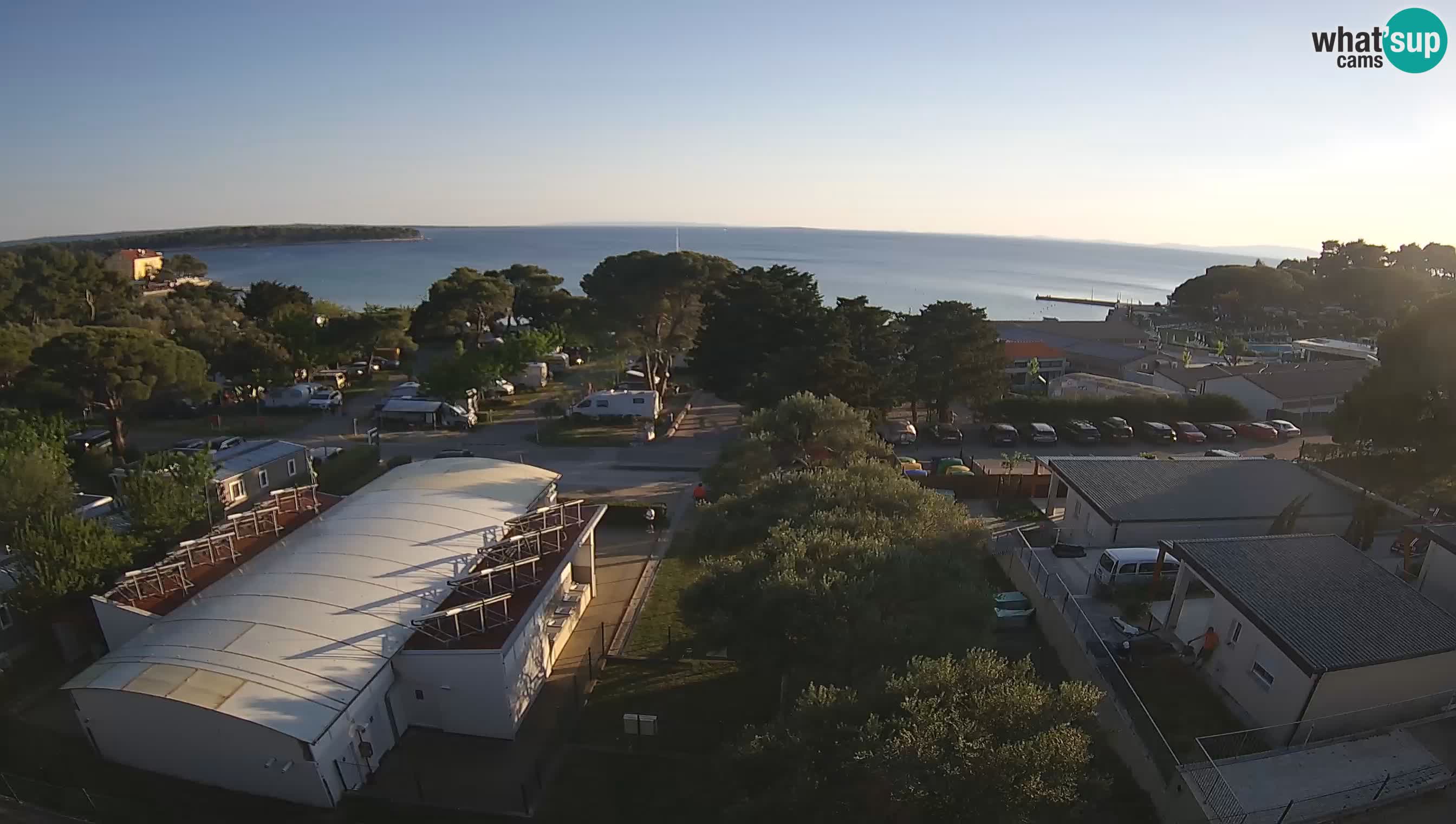 Banjol Webcam Rab island – Deltas Apartments