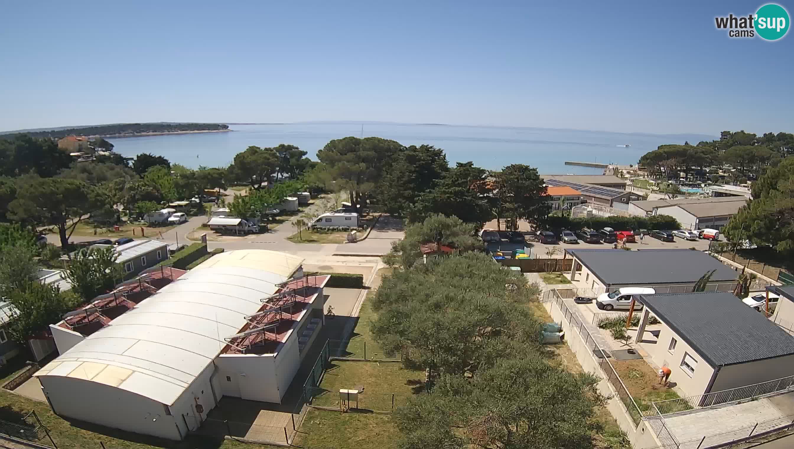 Banjol Webcam Rab island – Deltas Apartments