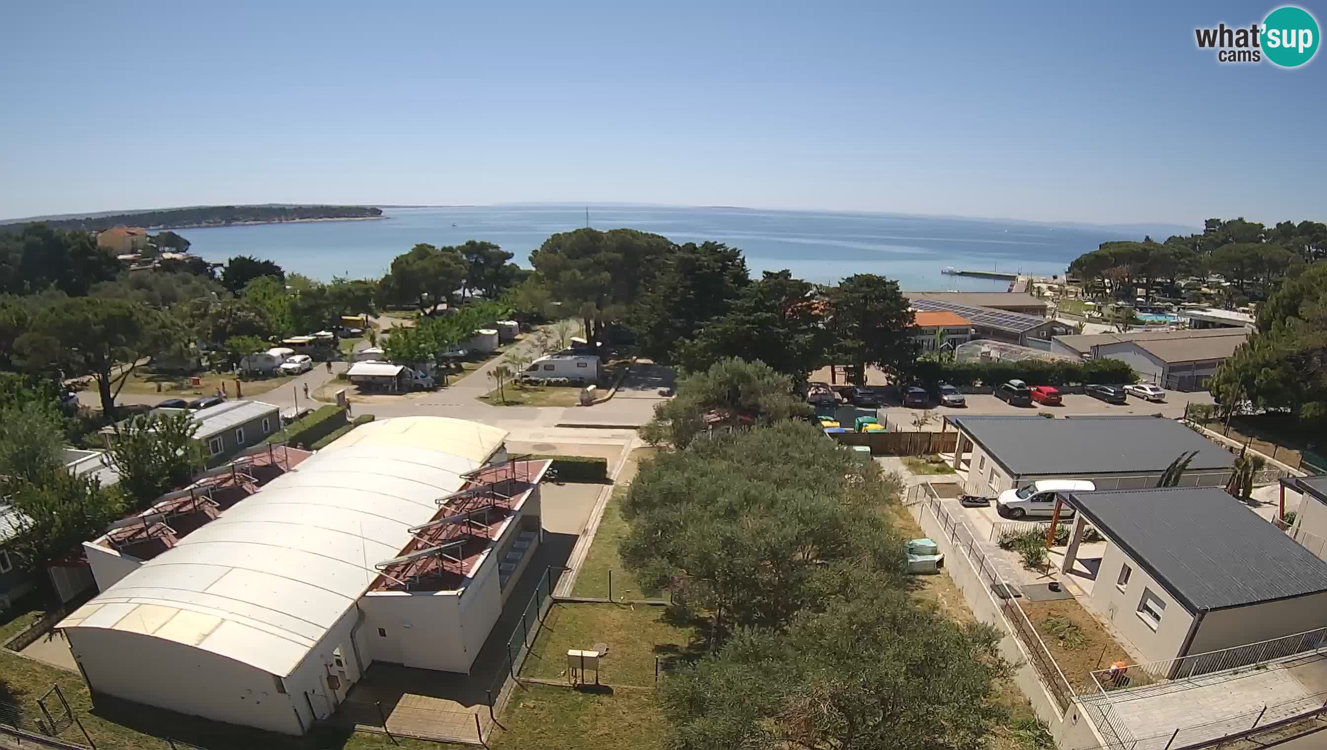 Banjol spletna kamera Rab – Deltas Apartmani