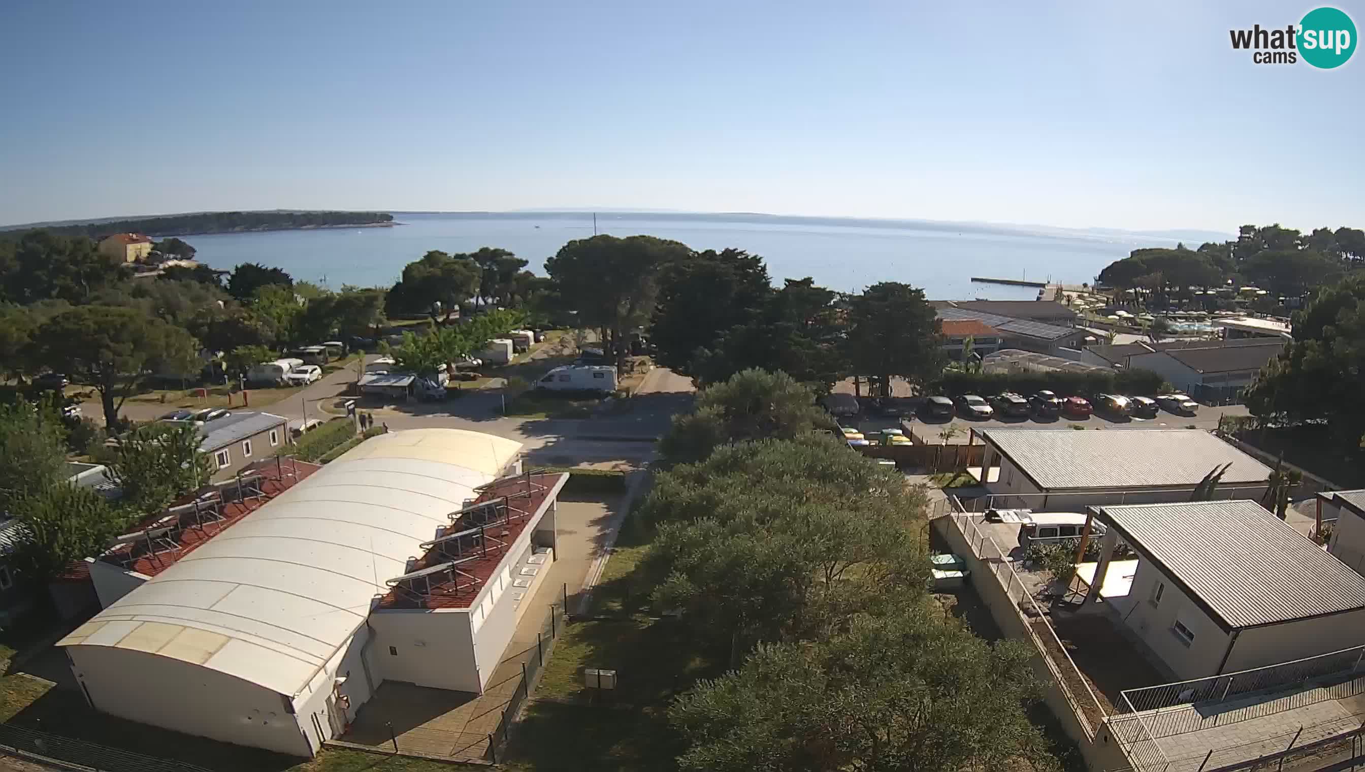 Banjol Webcam Rab island – Deltas Apartments