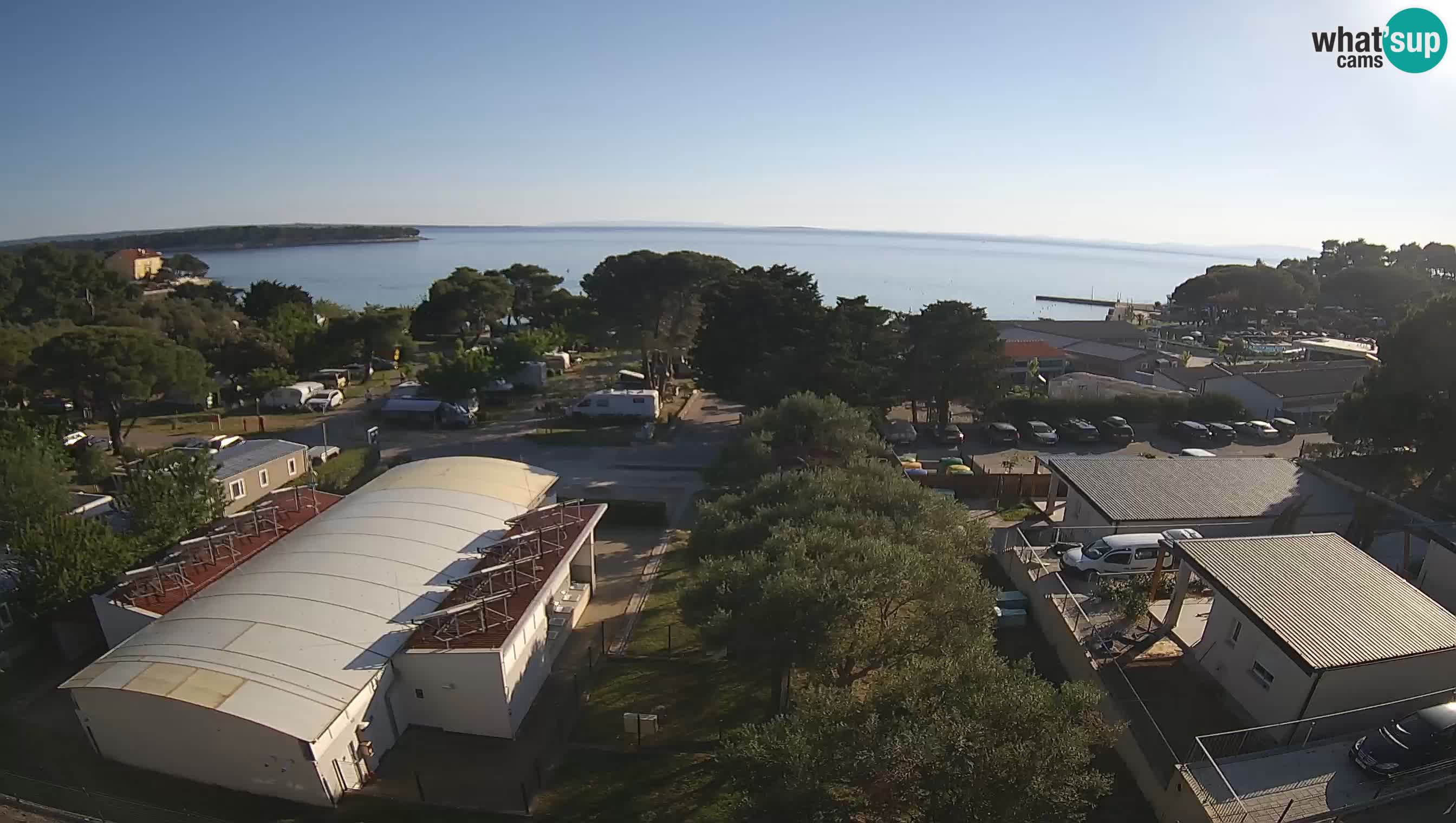 Banjol Webcam Rab island – Deltas Apartments