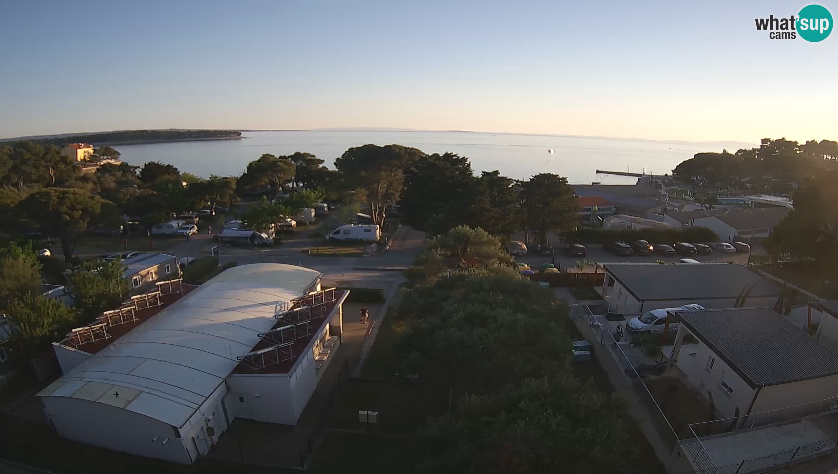 Banjol Webcam Rab island – Deltas Apartments