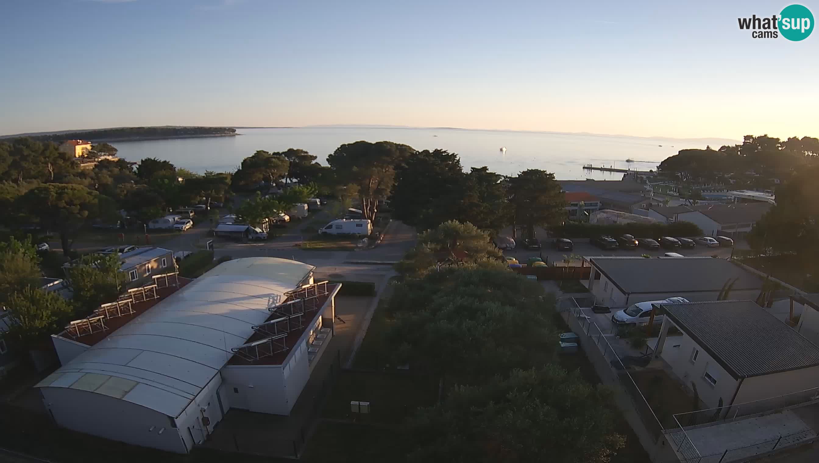 Banjol Webcam Rab island – Deltas Apartments