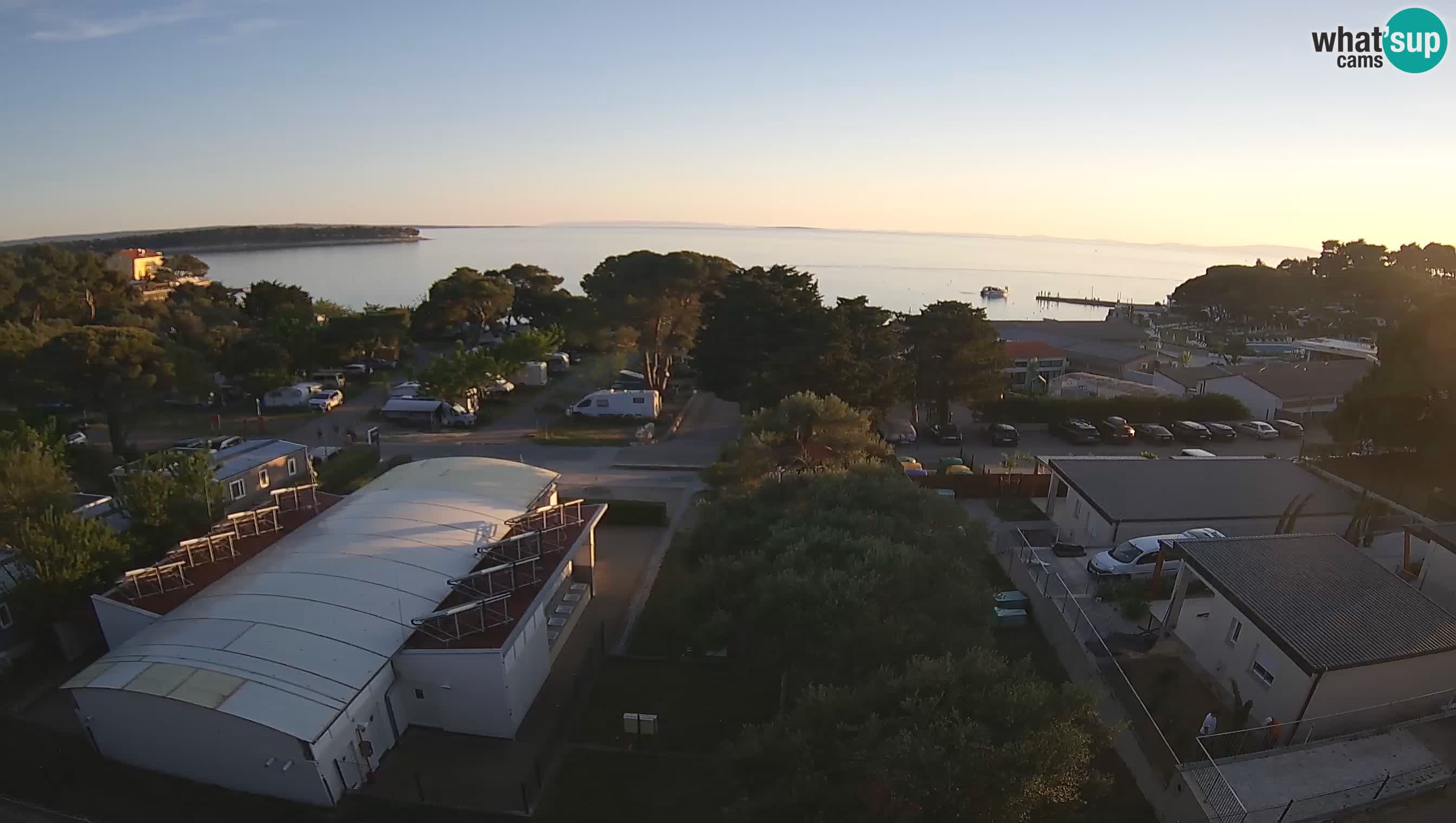 Banjol Webcam Rab island – Deltas Apartments
