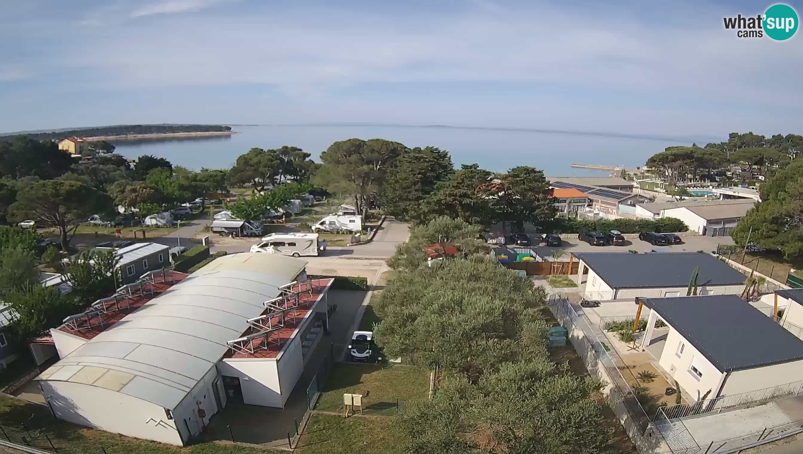 Banjol Webcam Rab island – Deltas Apartments
