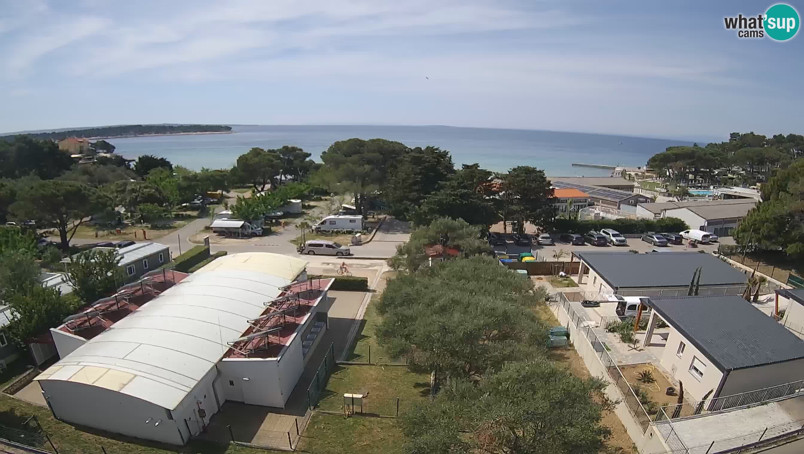 Banjol Webcam Rab island – Deltas Apartments