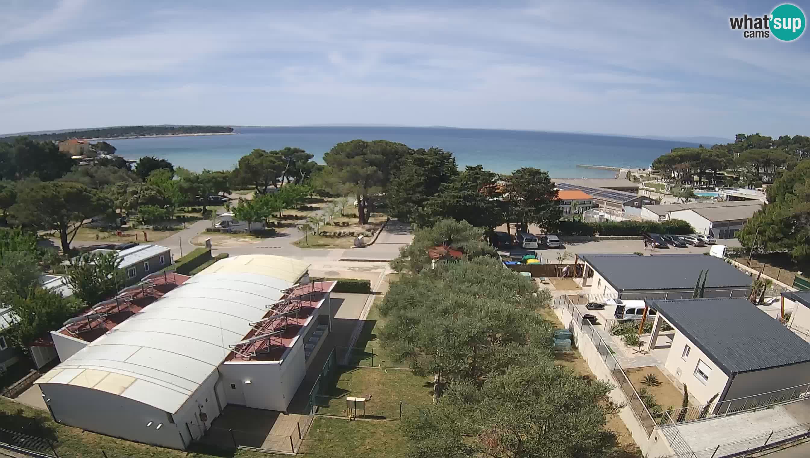 Banjol spletna kamera Rab – Deltas Apartmani