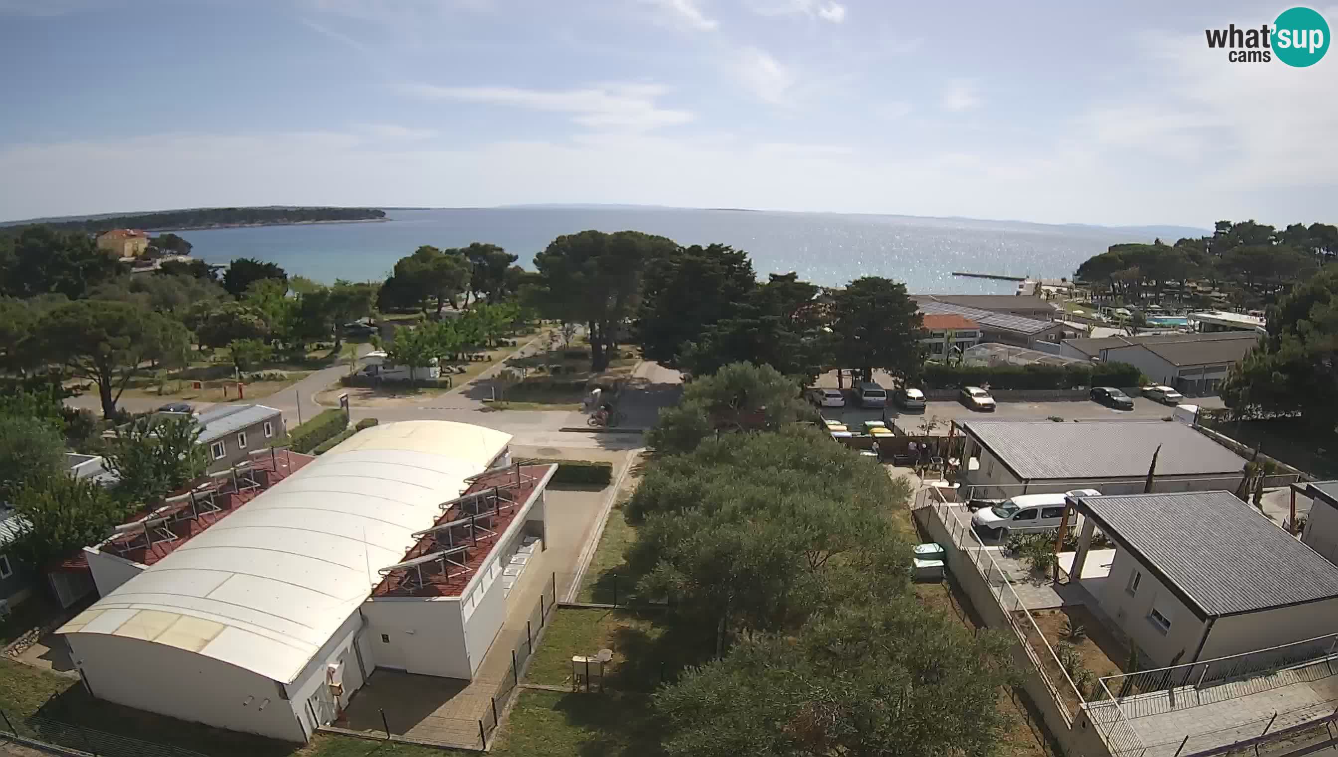 Banjol Webcam Rab island – Deltas Apartments