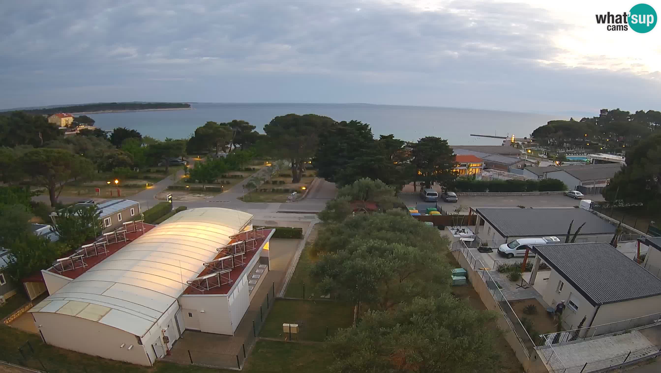 Banjol spletna kamera Rab – Deltas Apartmani