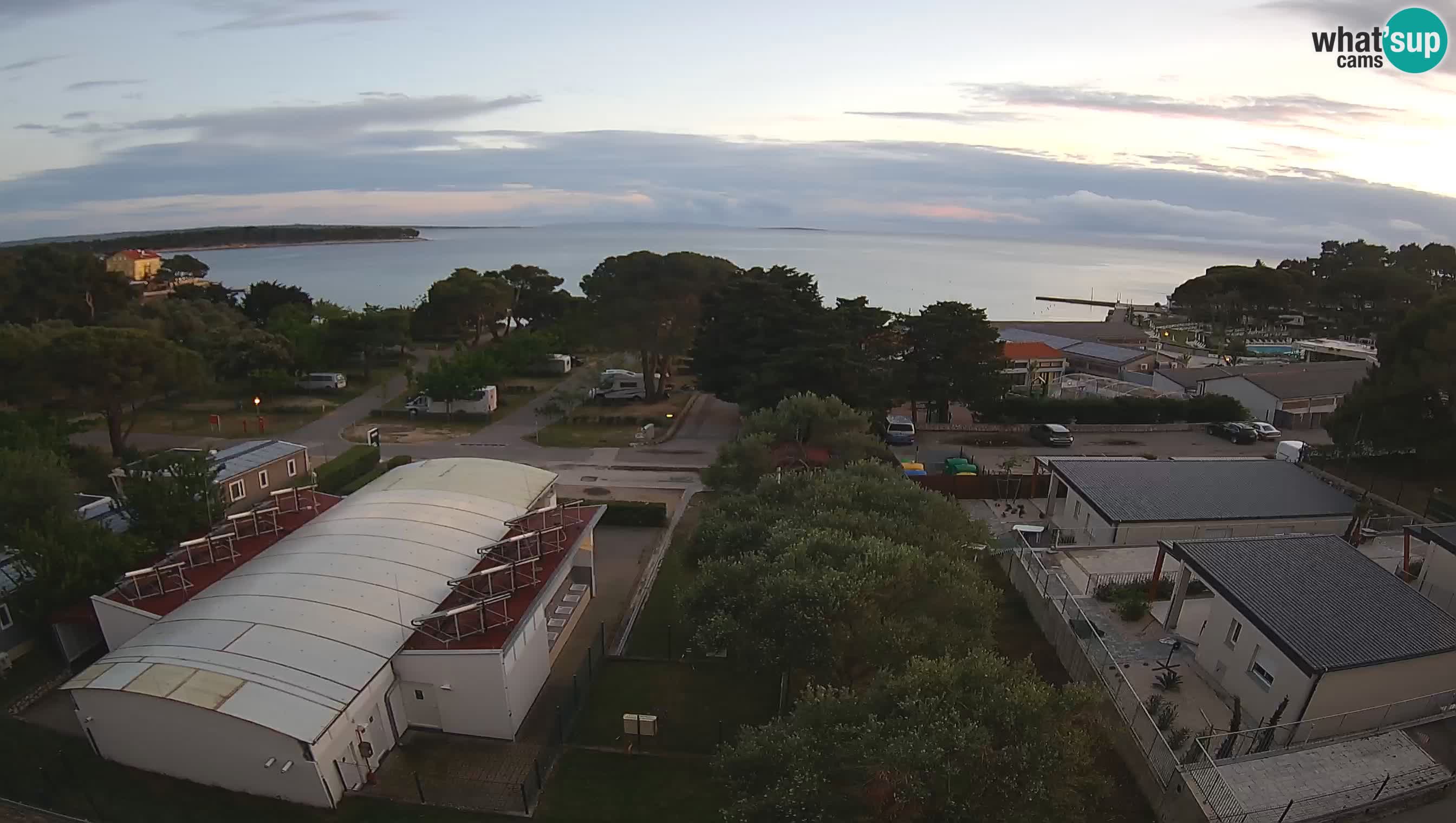 Banjol spletna kamera Rab – Deltas Apartmani