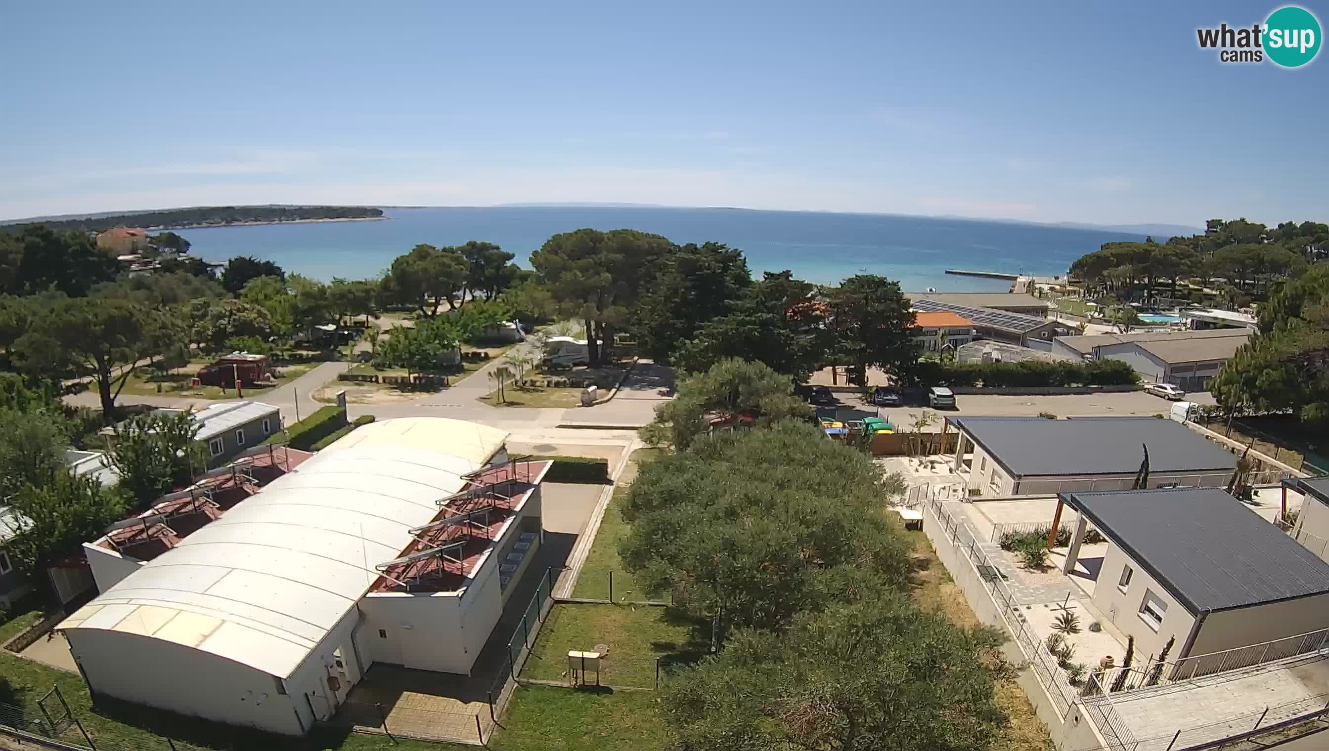 Banjol Webcam Rab island – Deltas Apartments
