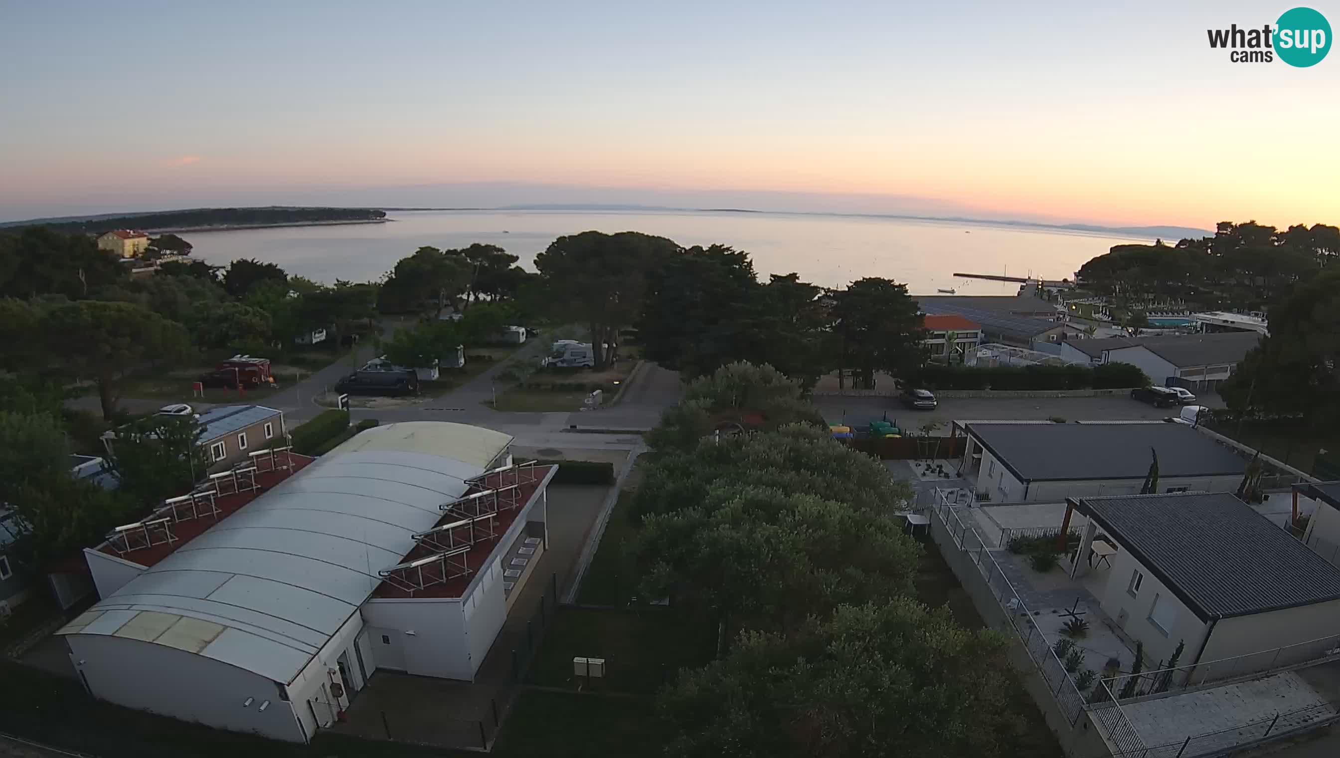 Banjol Webcam Rab island – Deltas Apartments