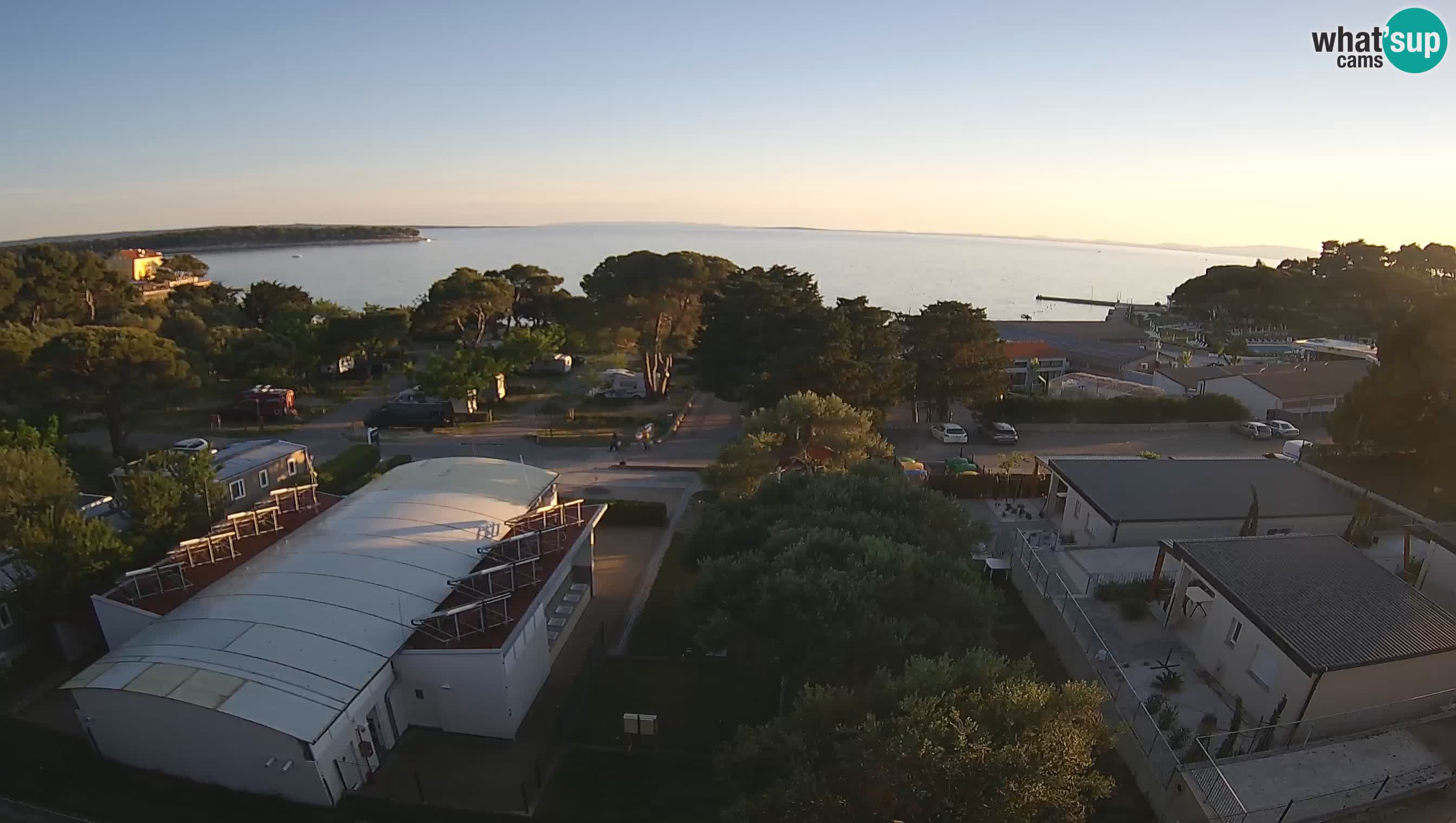 Banjol Webcam Rab island – Deltas Apartments