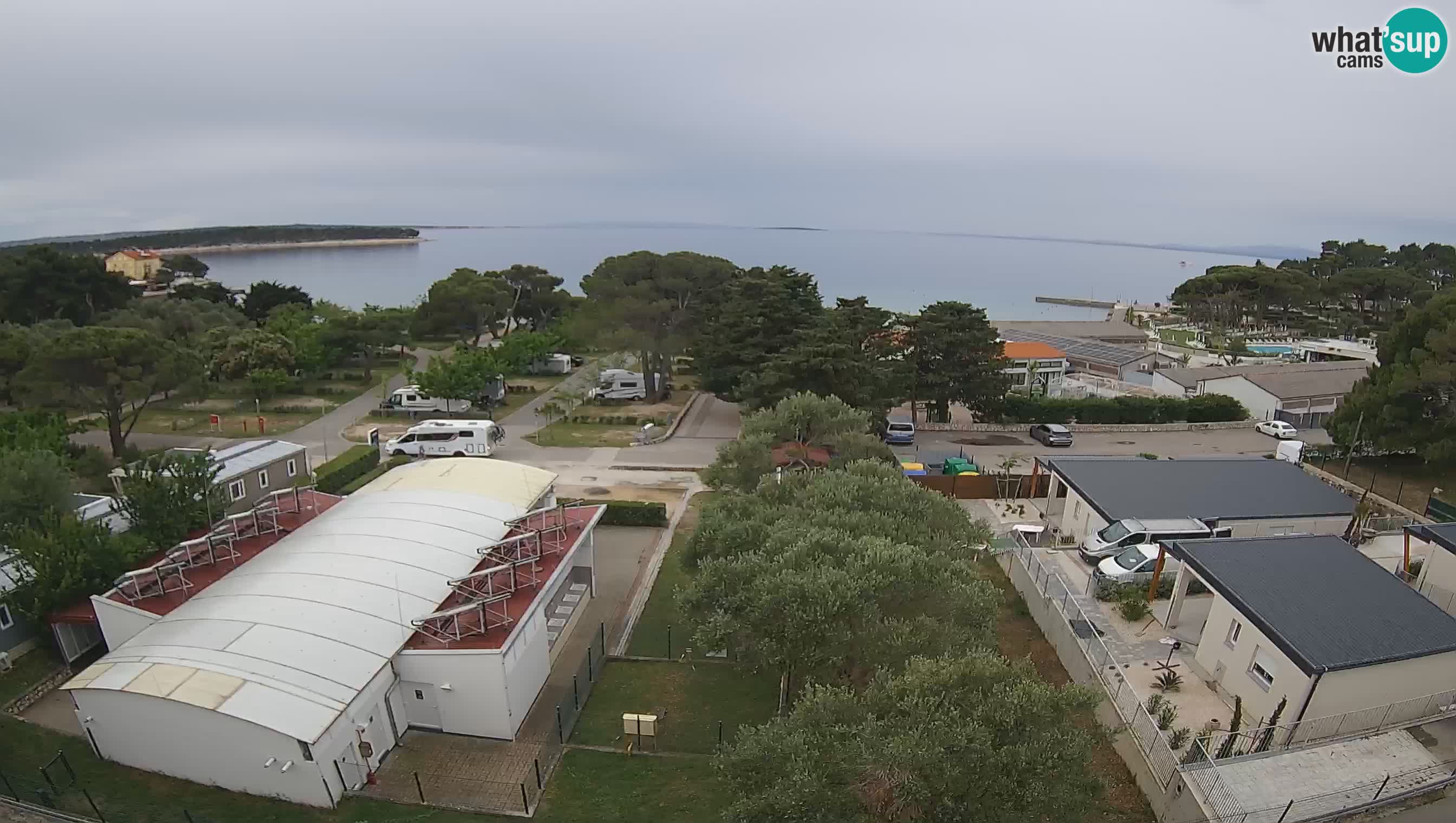Banjol spletna kamera Rab – Deltas Apartmani