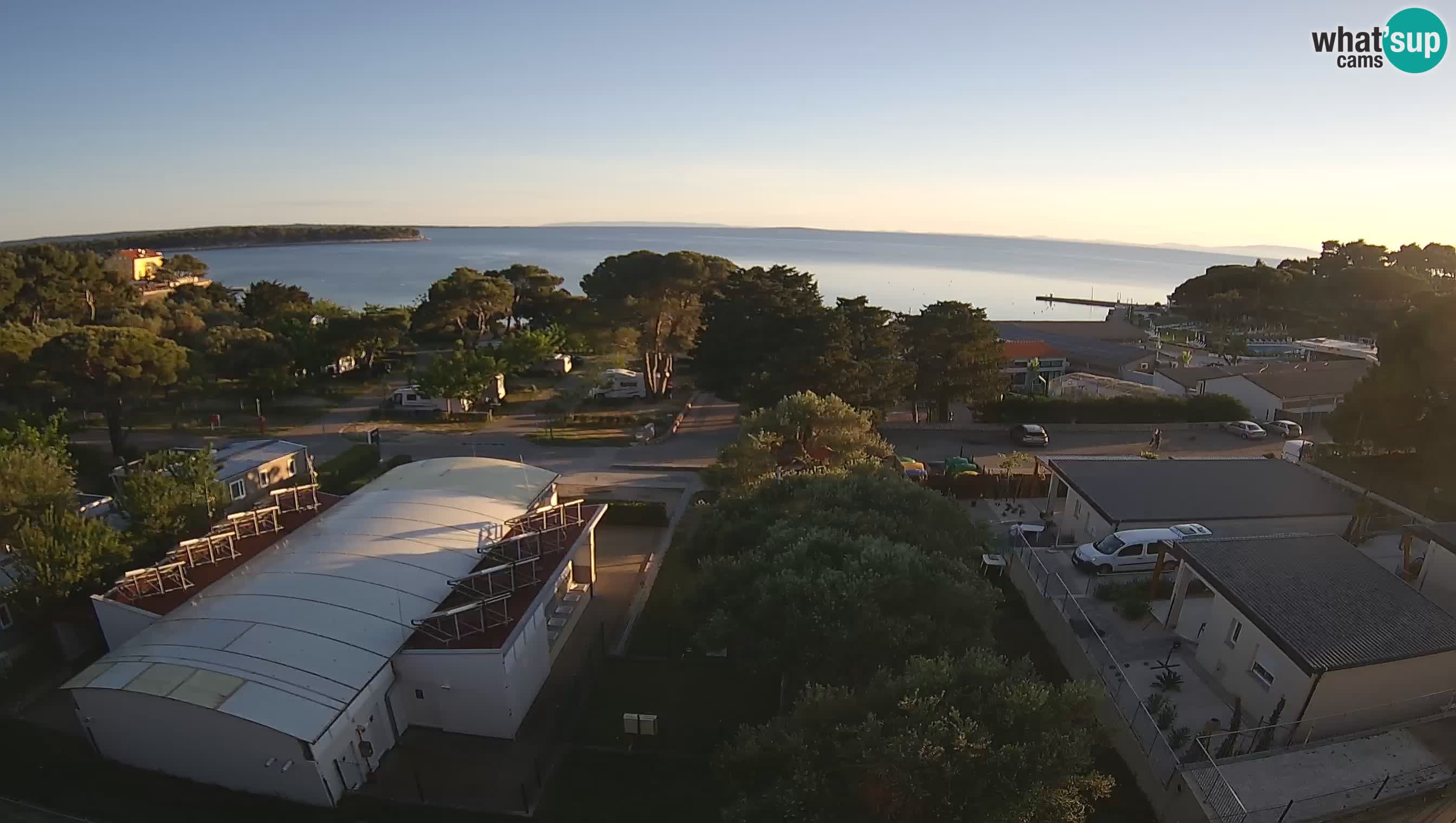 Banjol Webcam Rab island – Deltas Apartments