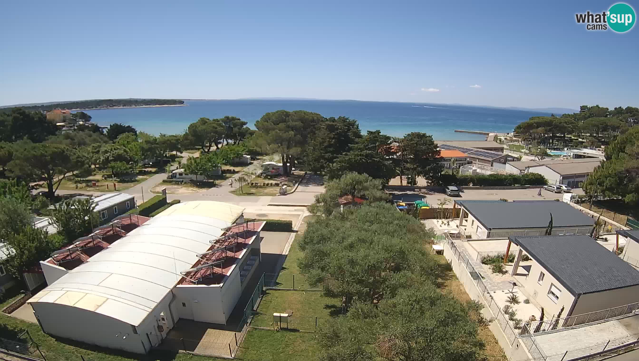 Banjol Webcam Rab island – Deltas Apartments