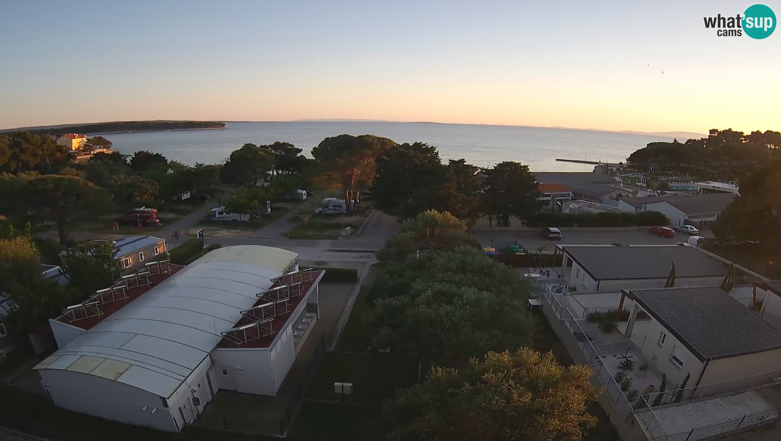 Banjol Webcam Rab island – Deltas Apartments