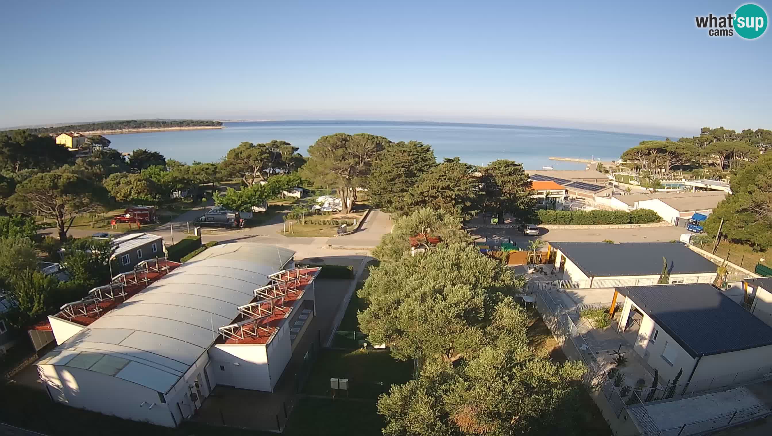 Banjol Webcam Rab island – Deltas Apartments