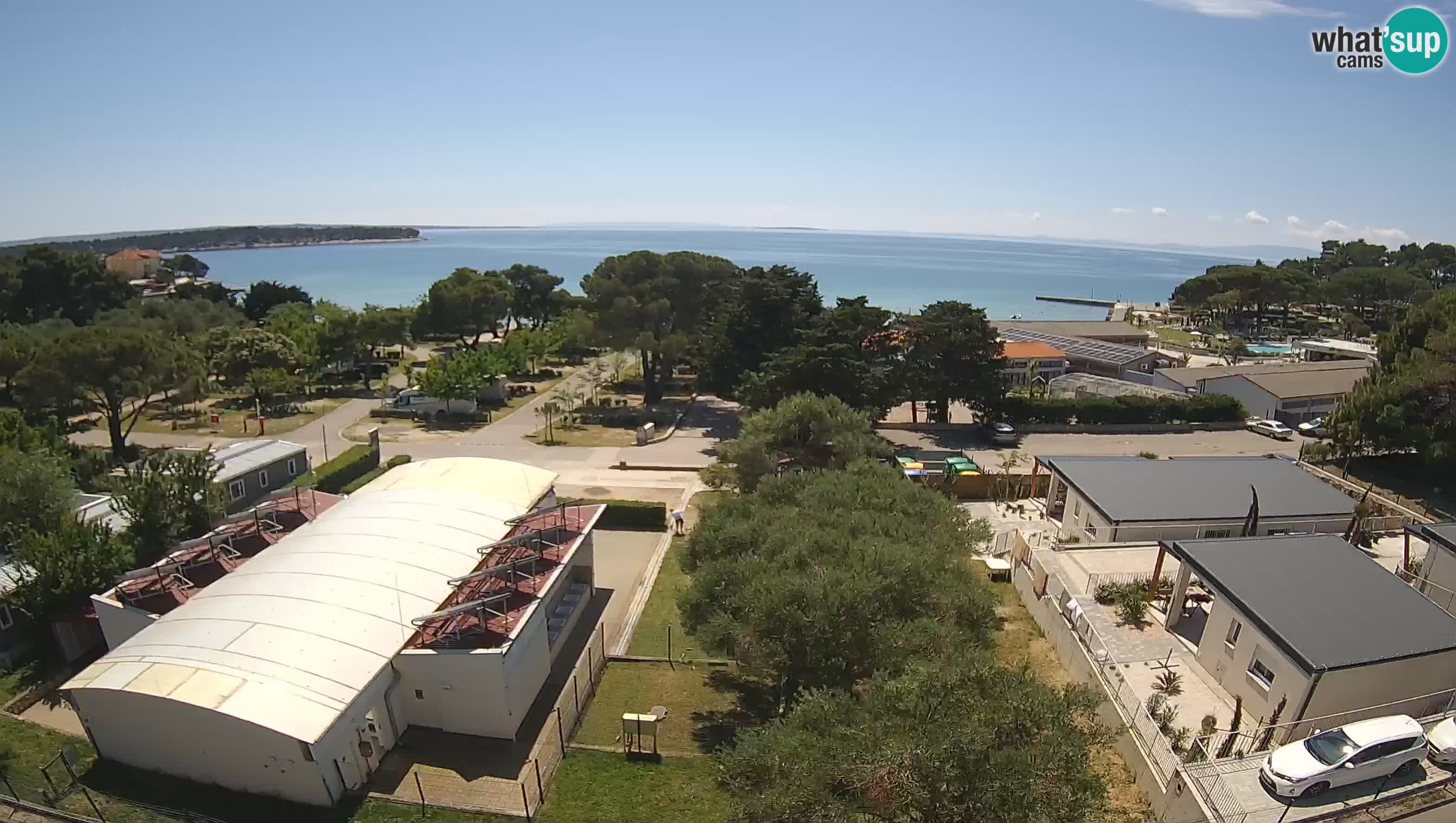 Banjol Webcam Rab island – Deltas Apartments