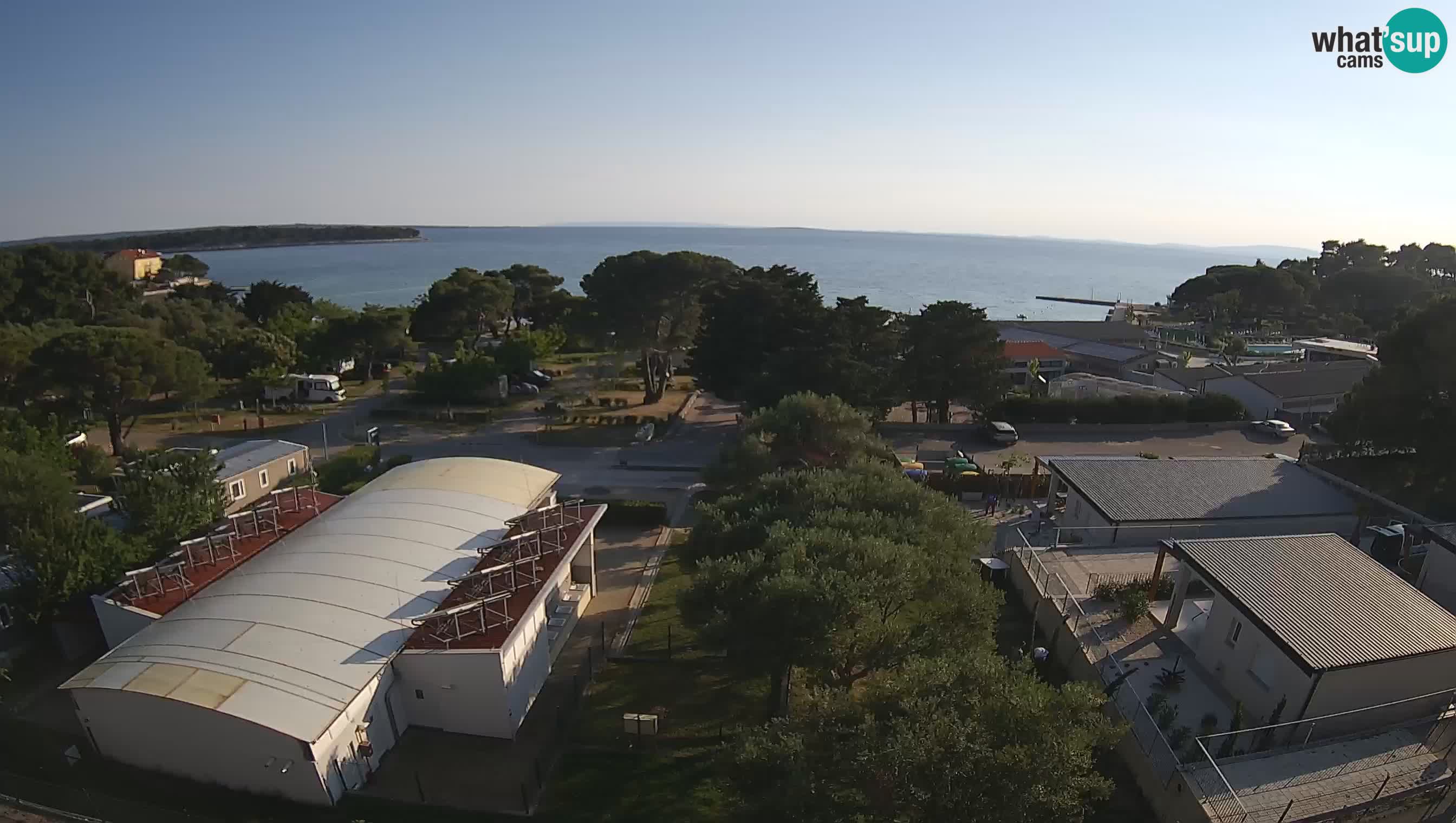 Banjol Webcam Rab island – Deltas Apartments
