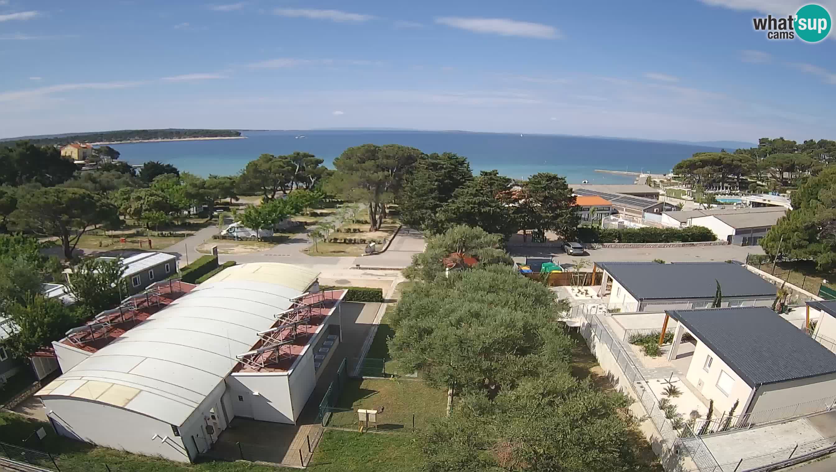Banjol spletna kamera Rab – Deltas Apartmani