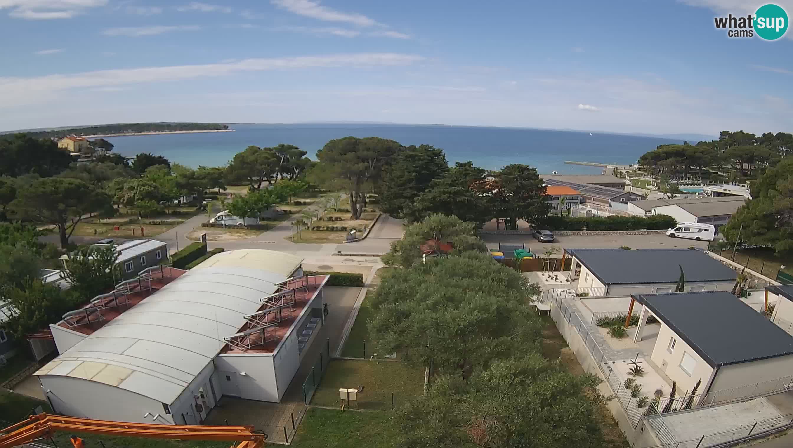 Banjol spletna kamera Rab – Deltas Apartmani