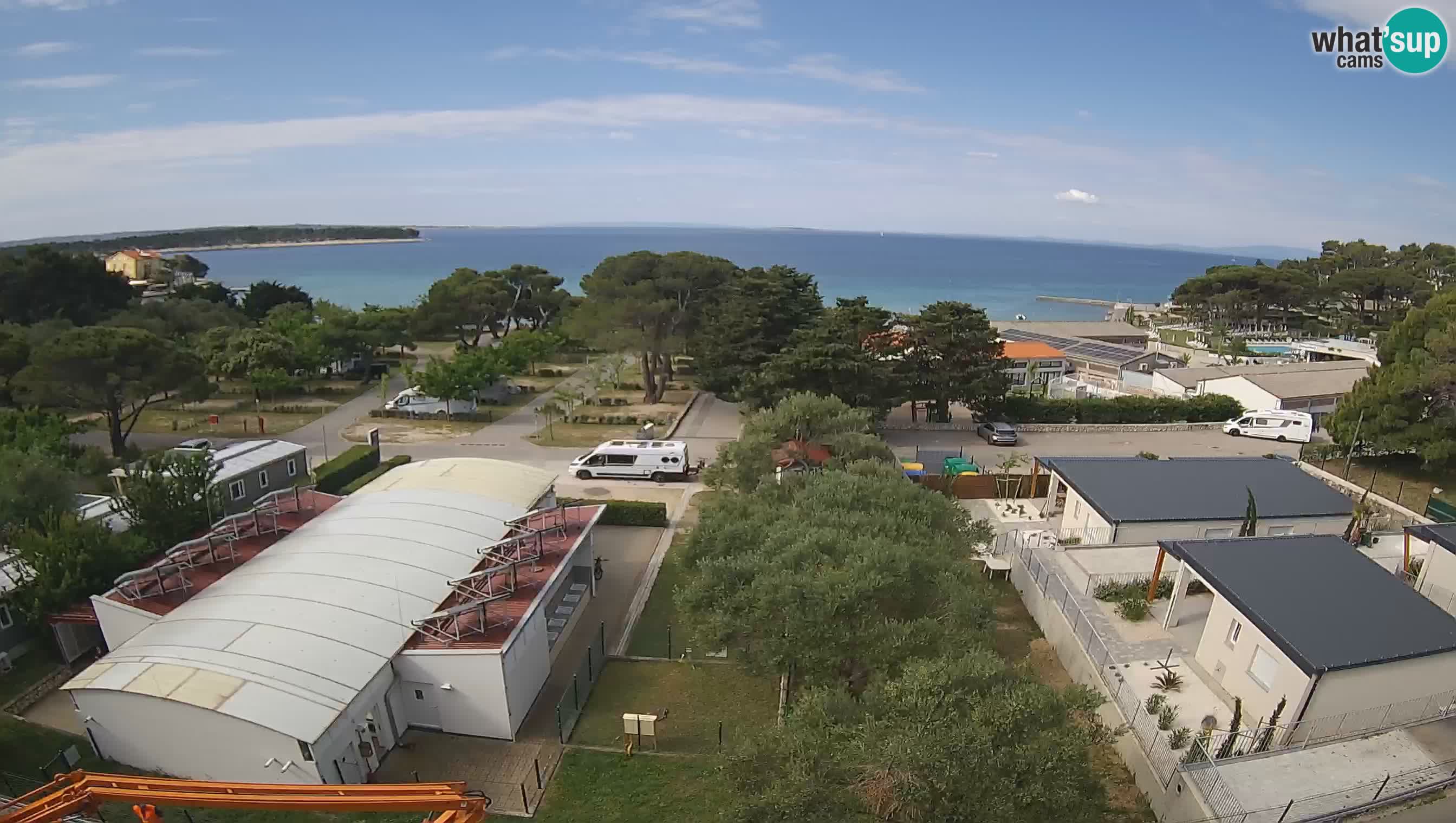 Banjol Webcam Rab island – Deltas Apartments