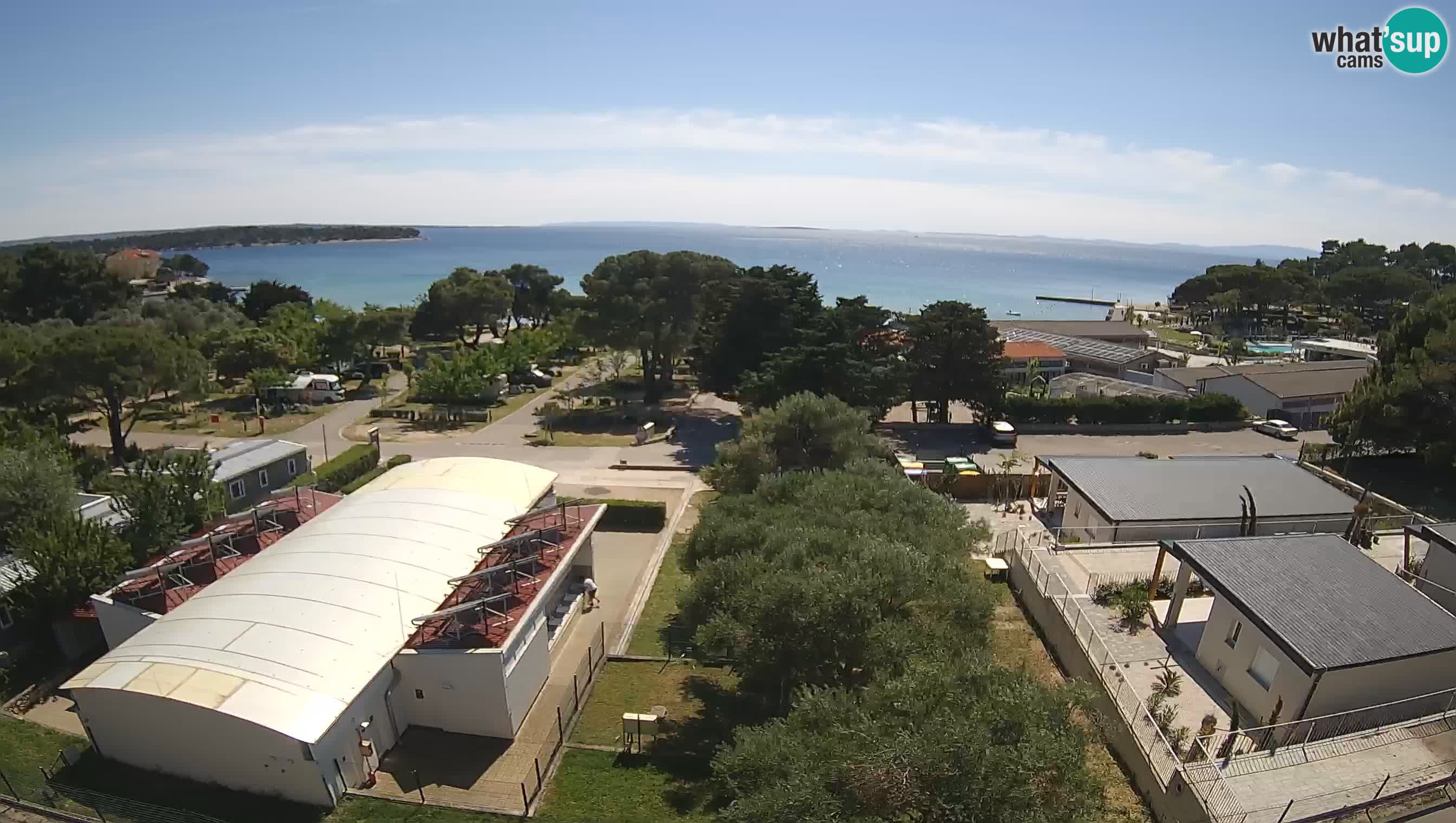 Banjol Webcam Rab island – Deltas Apartments
