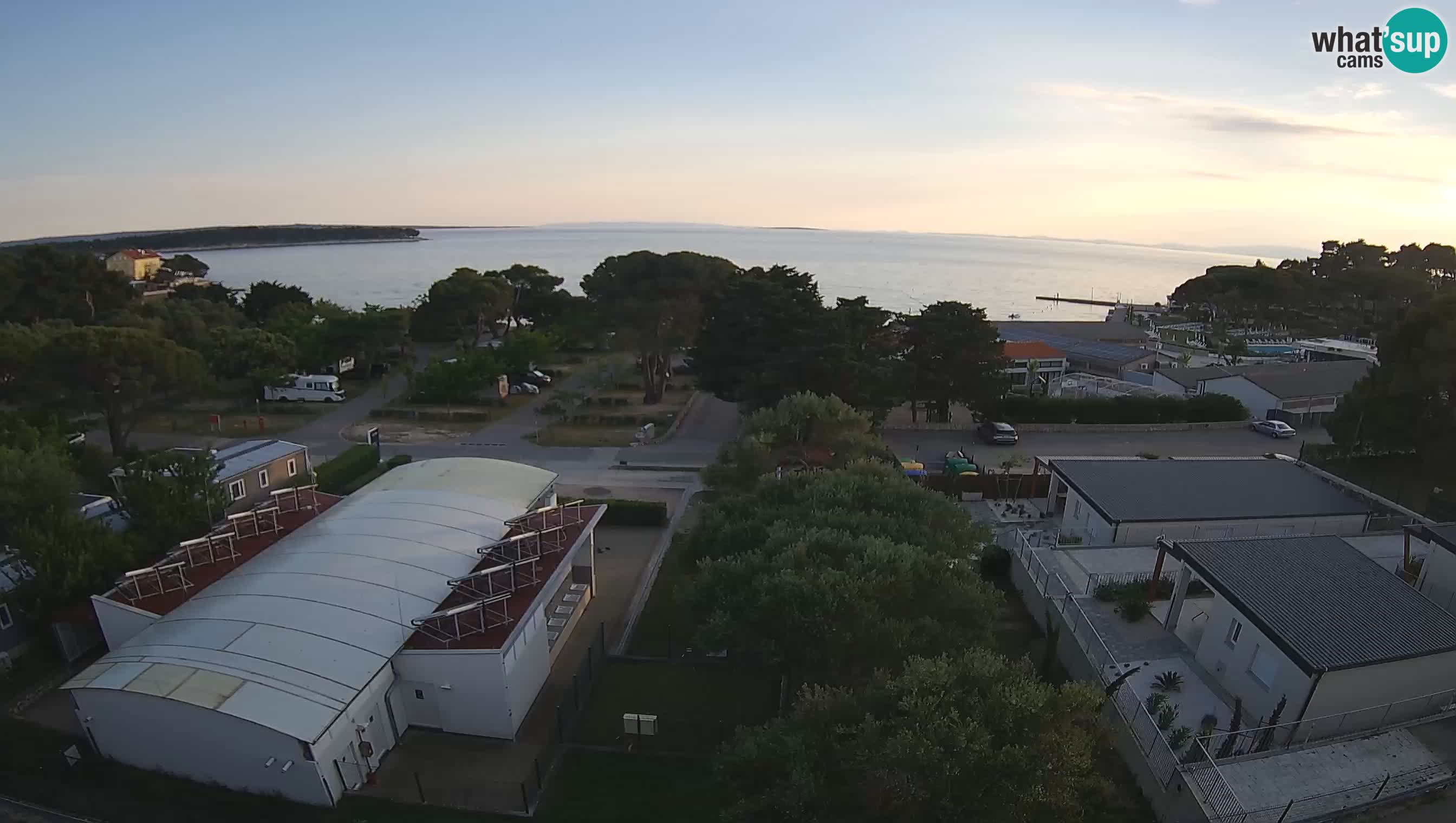 Banjol Webcam Rab island – Deltas Apartments