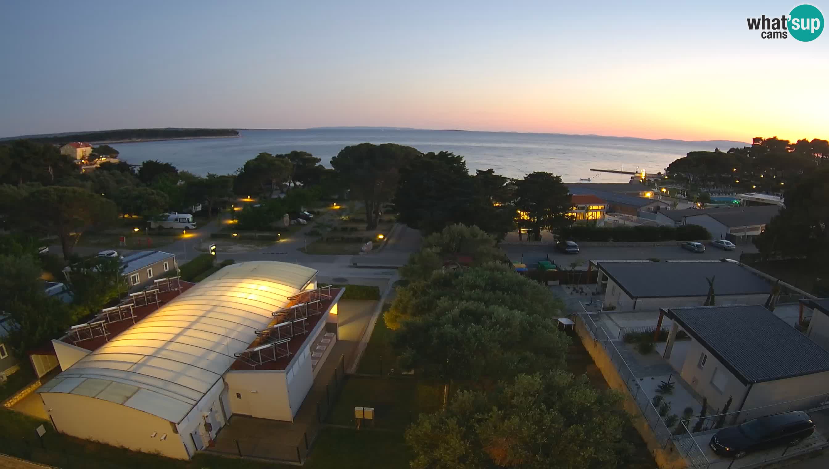 Banjol Webcam Rab island – Deltas Apartments
