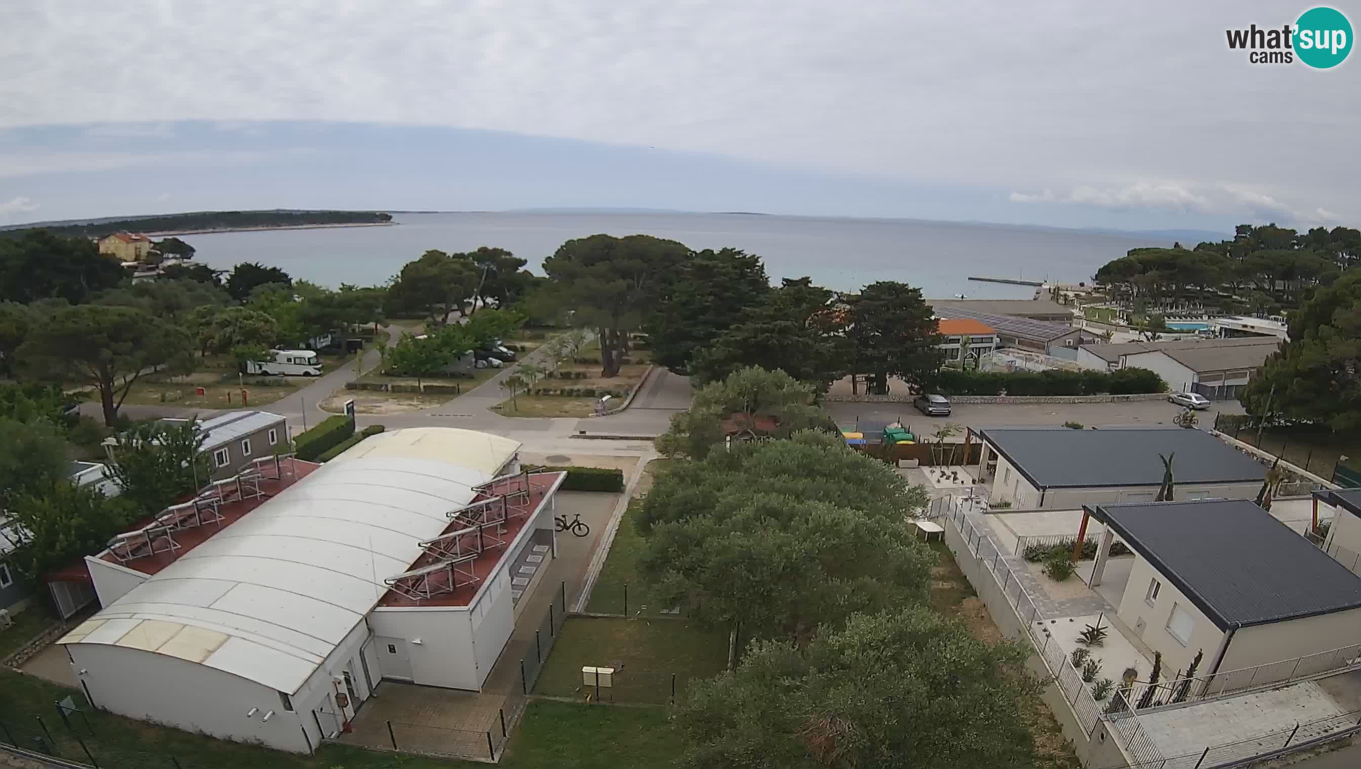 Banjol Webcam Rab island – Deltas Apartments