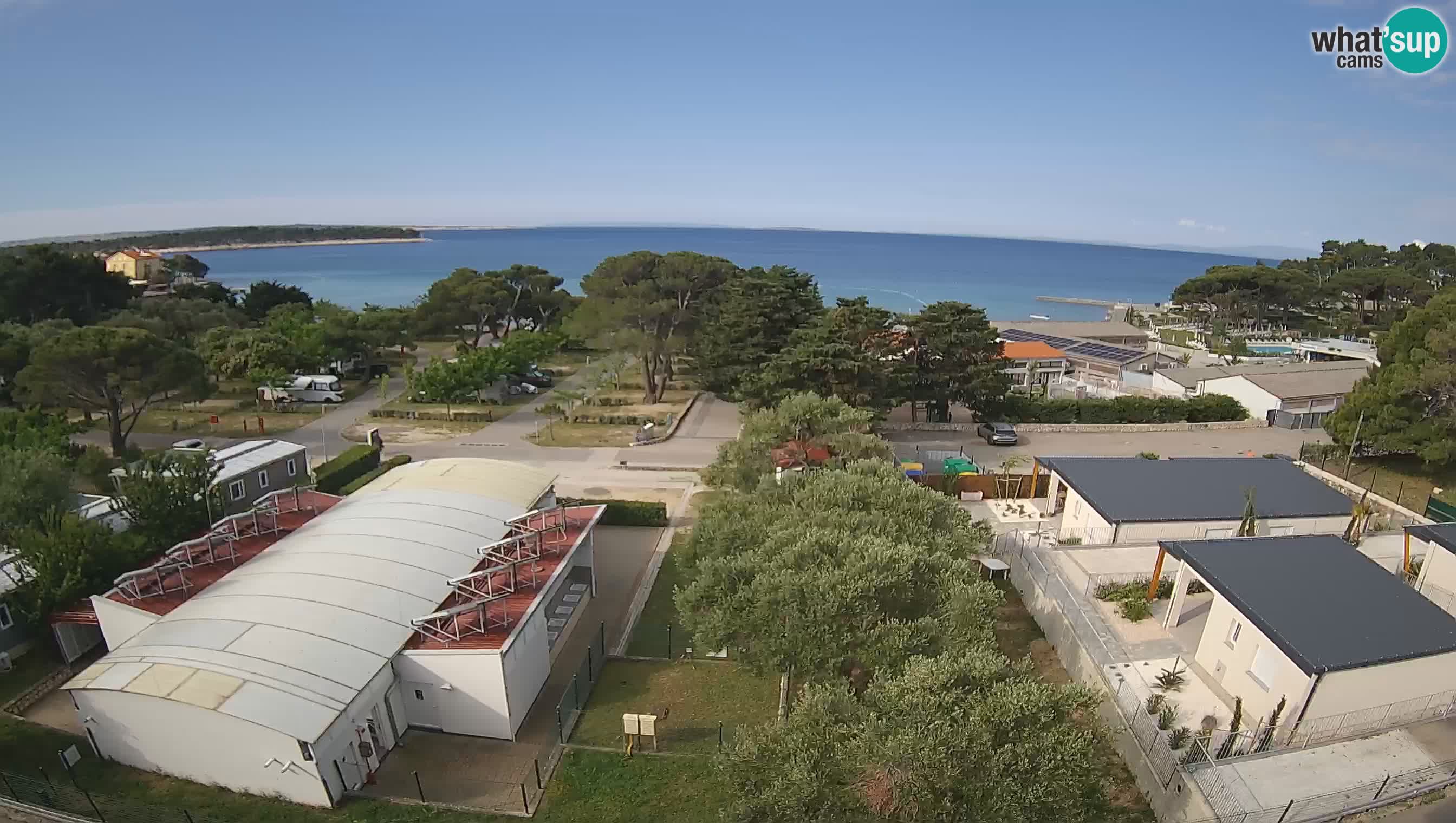 Banjol Webcam Rab island – Deltas Apartments