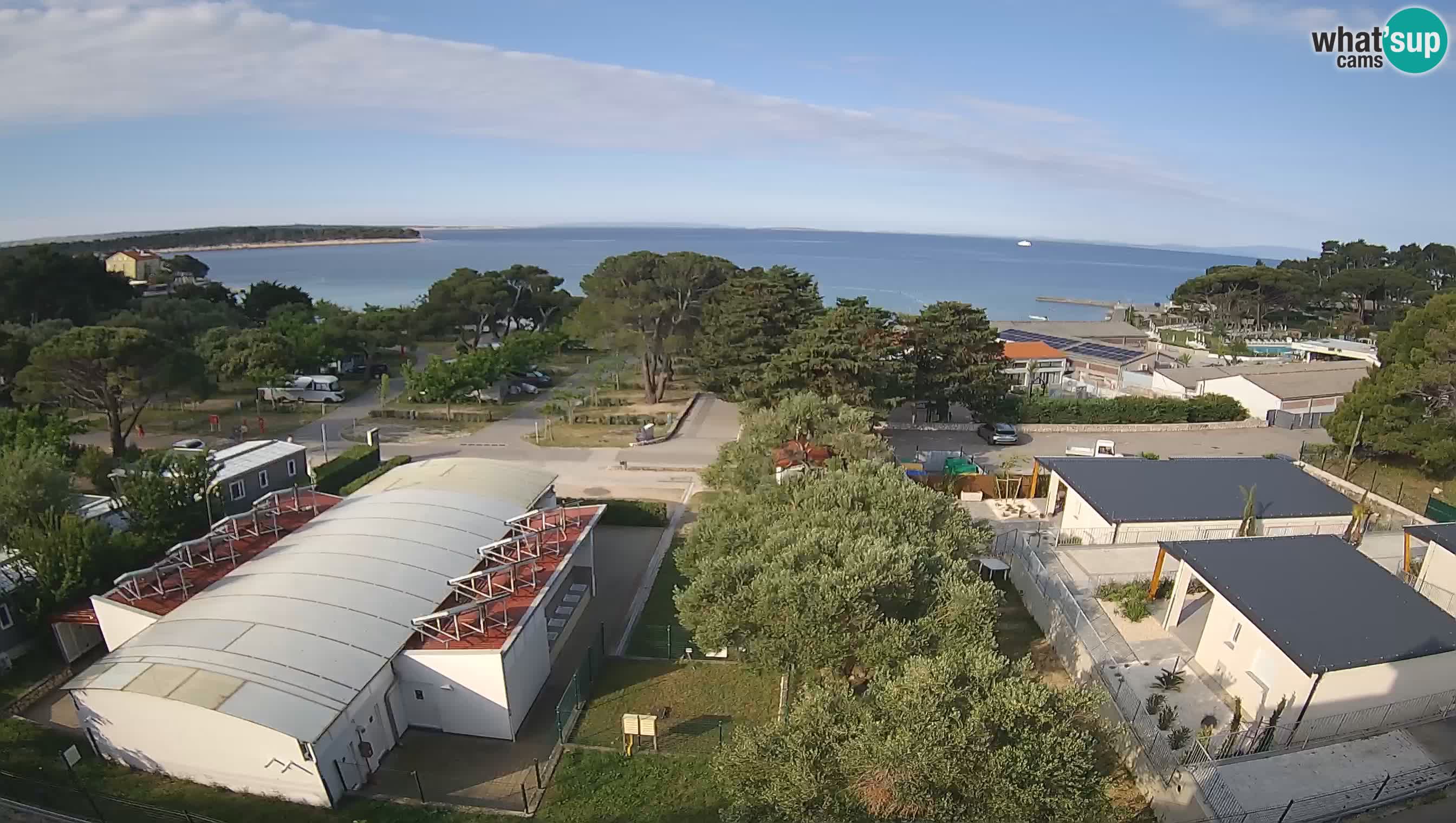 Banjol Webcam Rab island – Deltas Apartments
