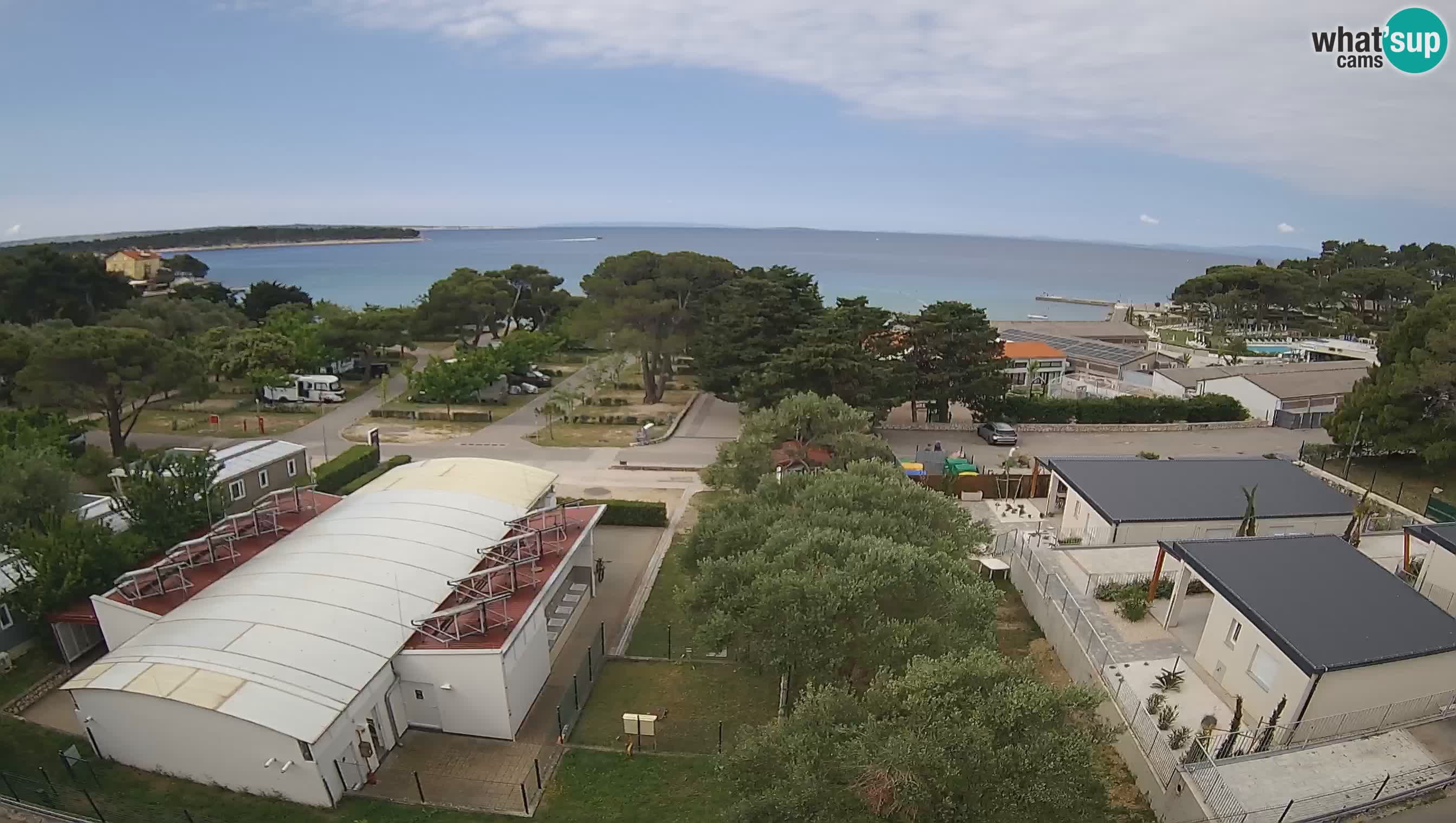Banjol Webcam Rab island – Deltas Apartments