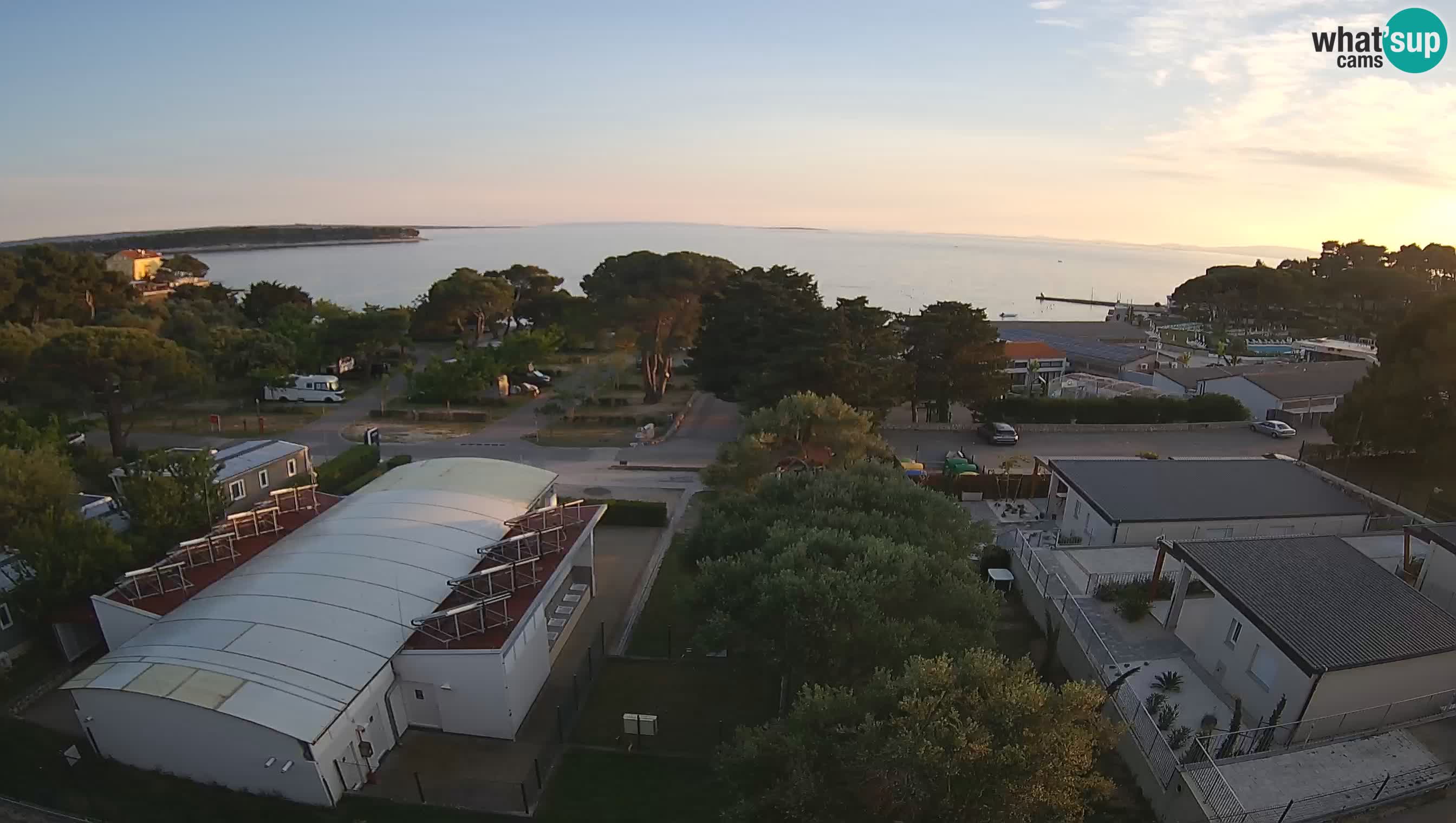 Banjol Webcam Rab island – Deltas Apartments