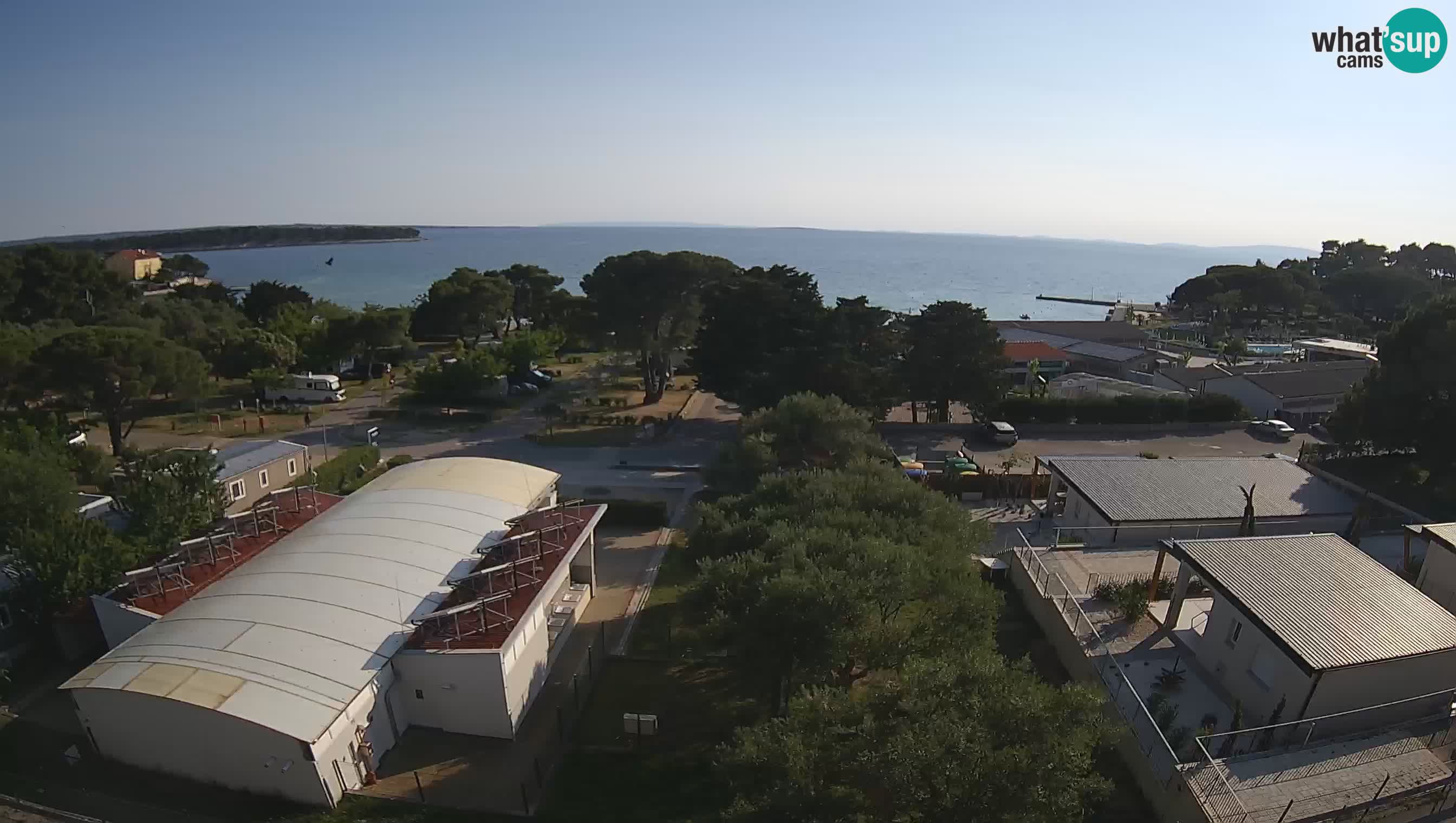 Banjol Webcam Rab island – Deltas Apartments