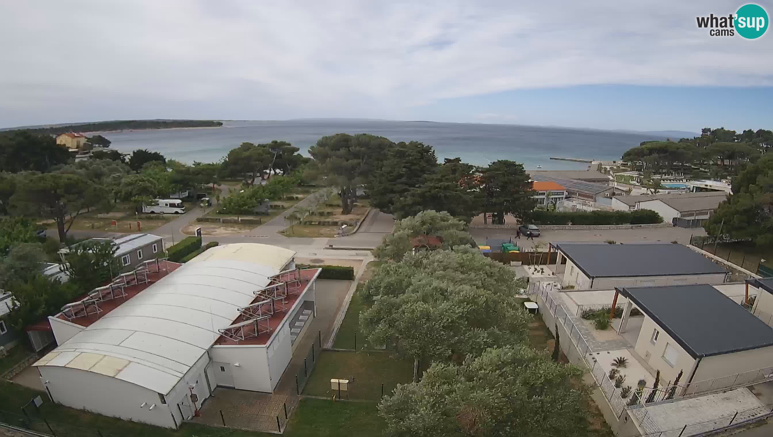 Banjol web kamera Rab – Deltas Apartmani