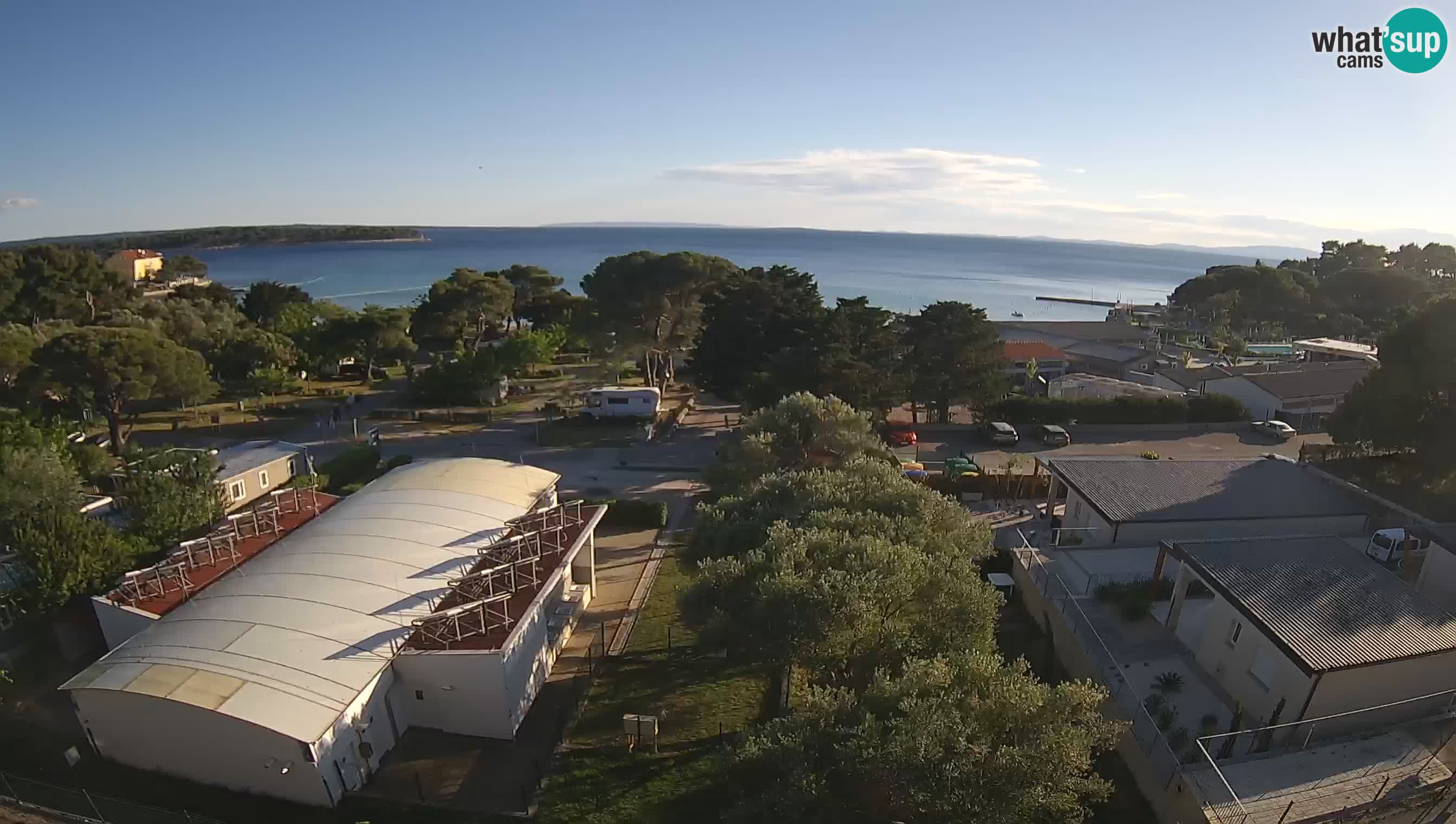 Banjol Webcam Rab island – Deltas Apartments