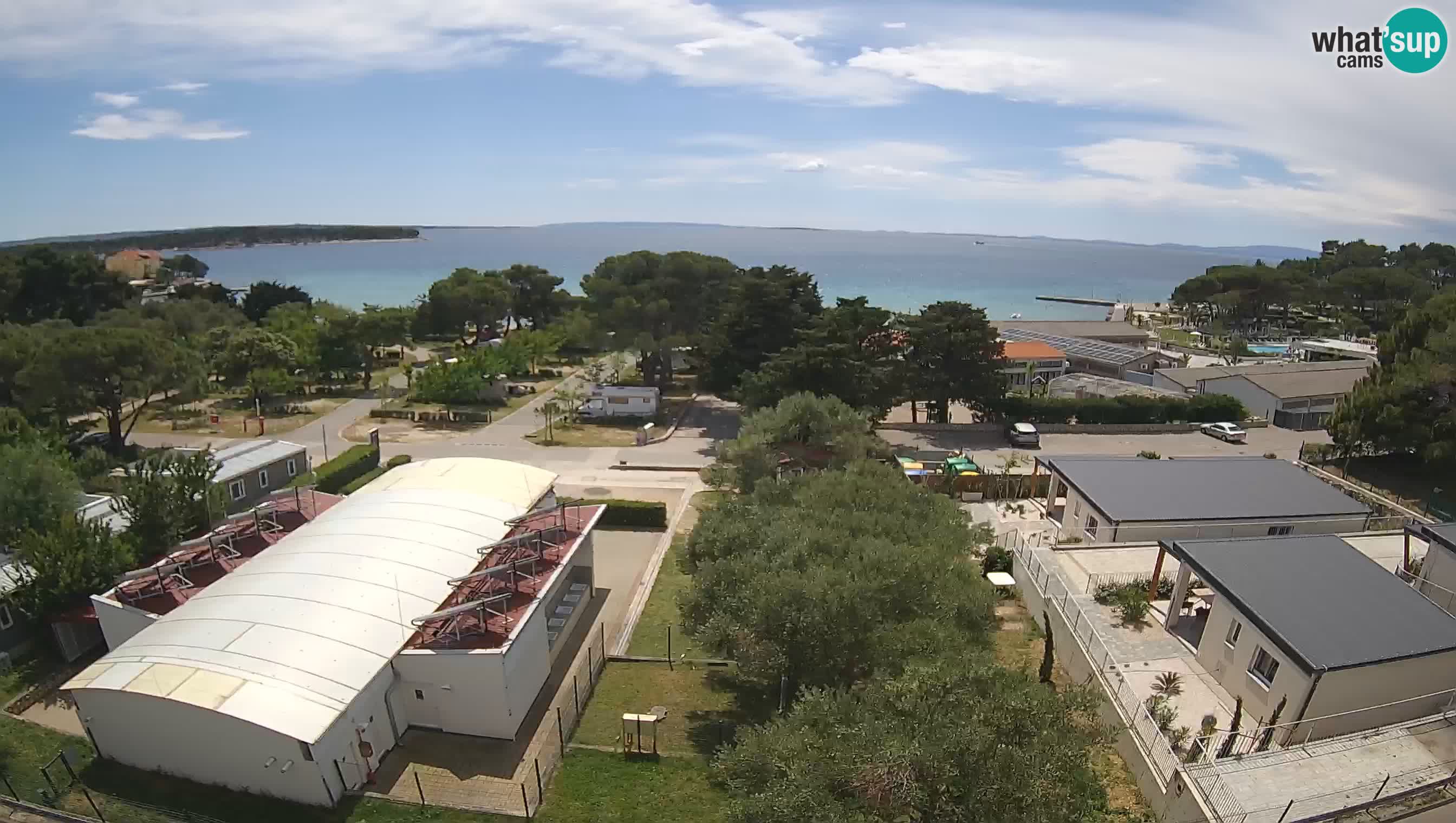 Banjol web kamera Rab – Deltas Apartmani